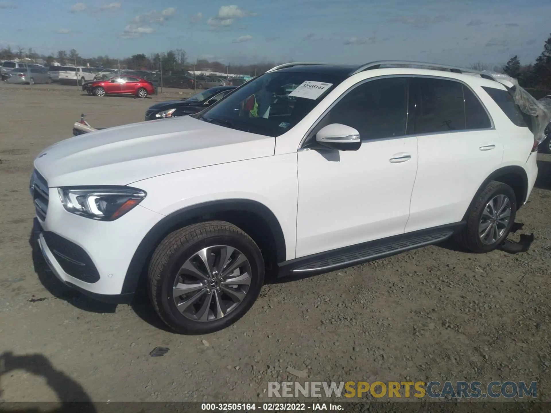 1 Photograph of a damaged car 4JGFB4KB0NA656576 MERCEDES-BENZ GLE 2022