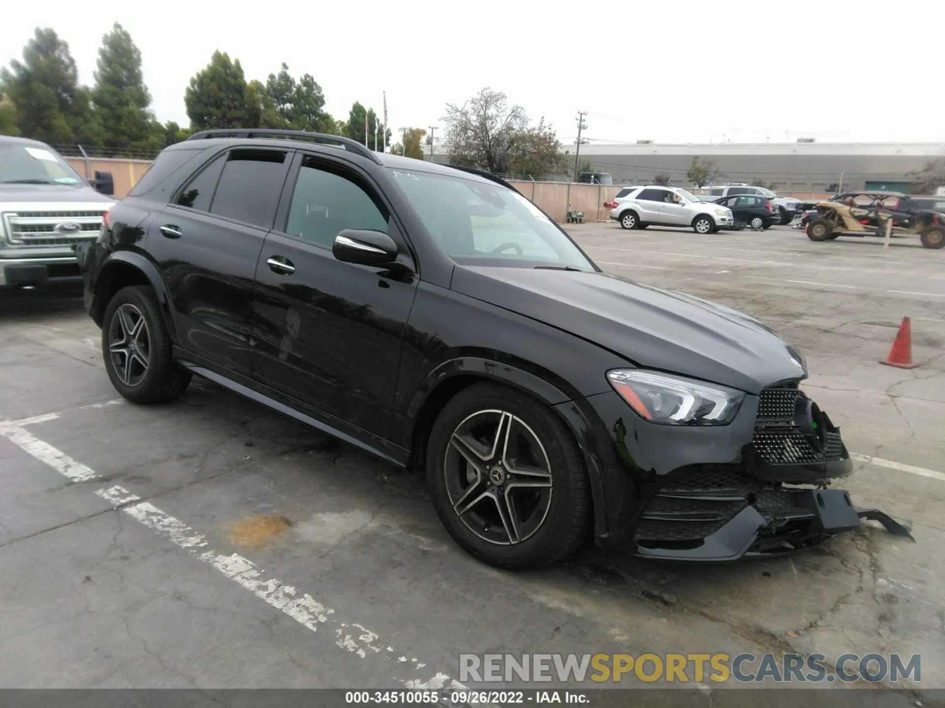 1 Photograph of a damaged car 4JGFB4KB1NA720527 MERCEDES-BENZ GLE 2022
