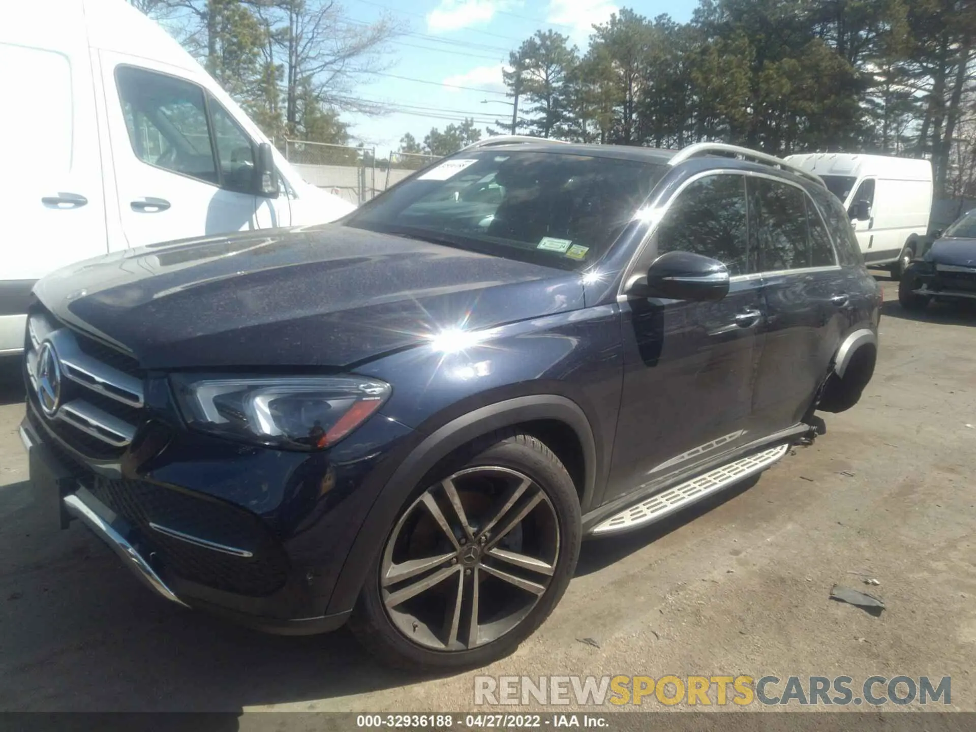 2 Фотография поврежденного автомобиля 4JGFB4KB5NA678248 MERCEDES-BENZ GLE 2022