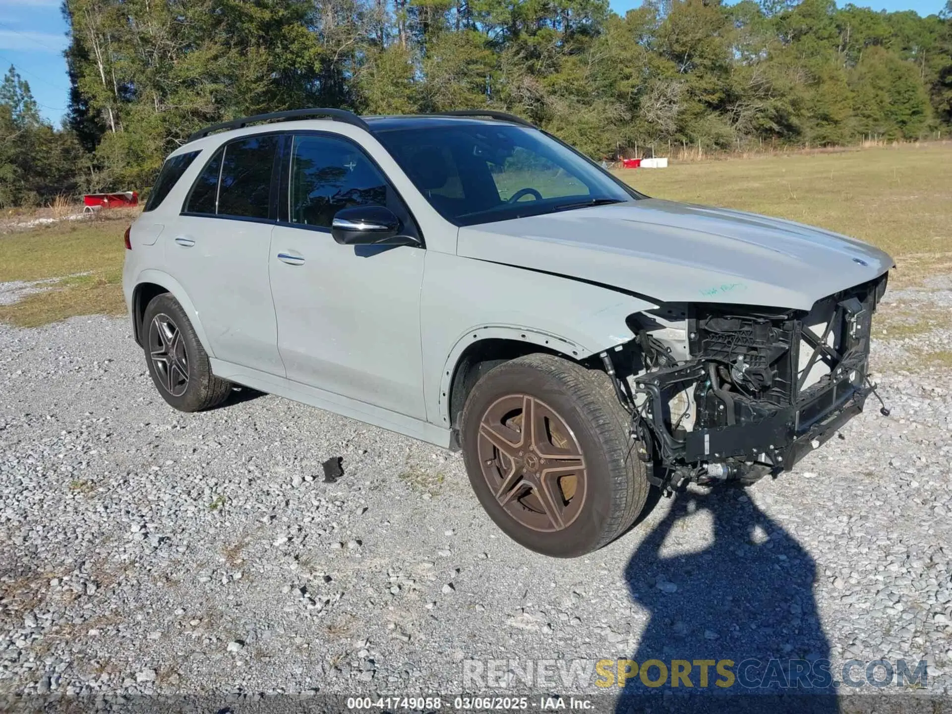 1 Photograph of a damaged car 4JGFB4FB2RB182088 MERCEDES-BENZ GLE 2024