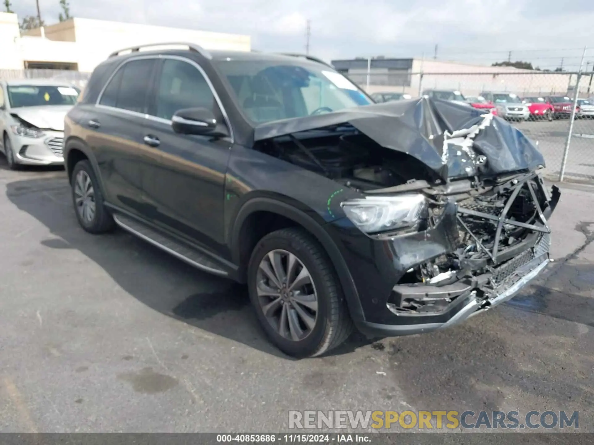 1 Photograph of a damaged car 4JGFB4JB1LA125448 MERCEDES-BENZ GLE 350 2020