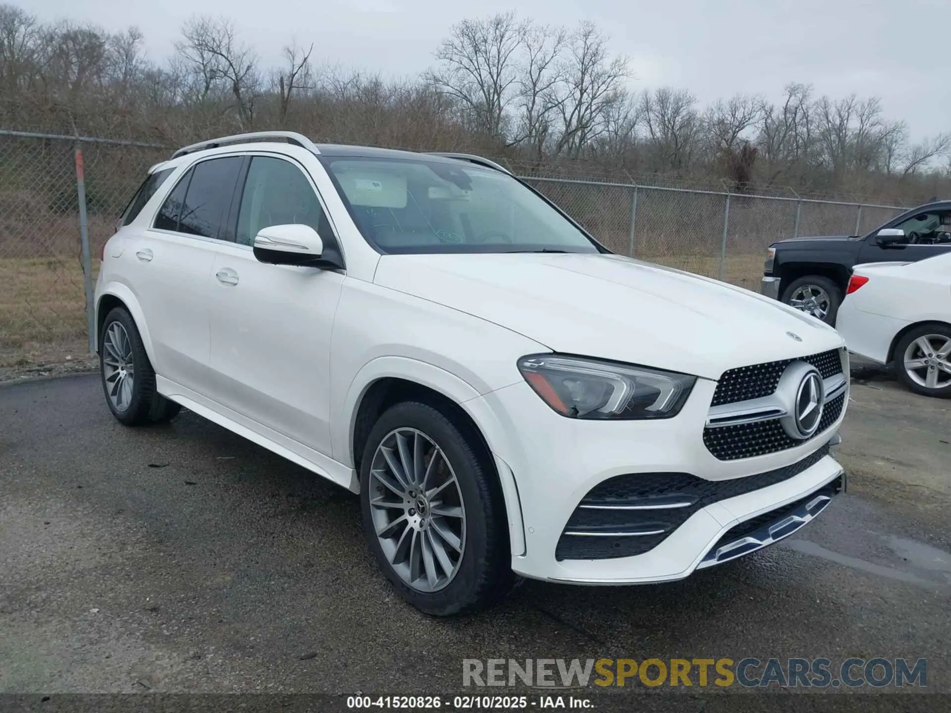 1 Photograph of a damaged car 4JGFB4JB2LA203932 MERCEDES-BENZ GLE 350 2020