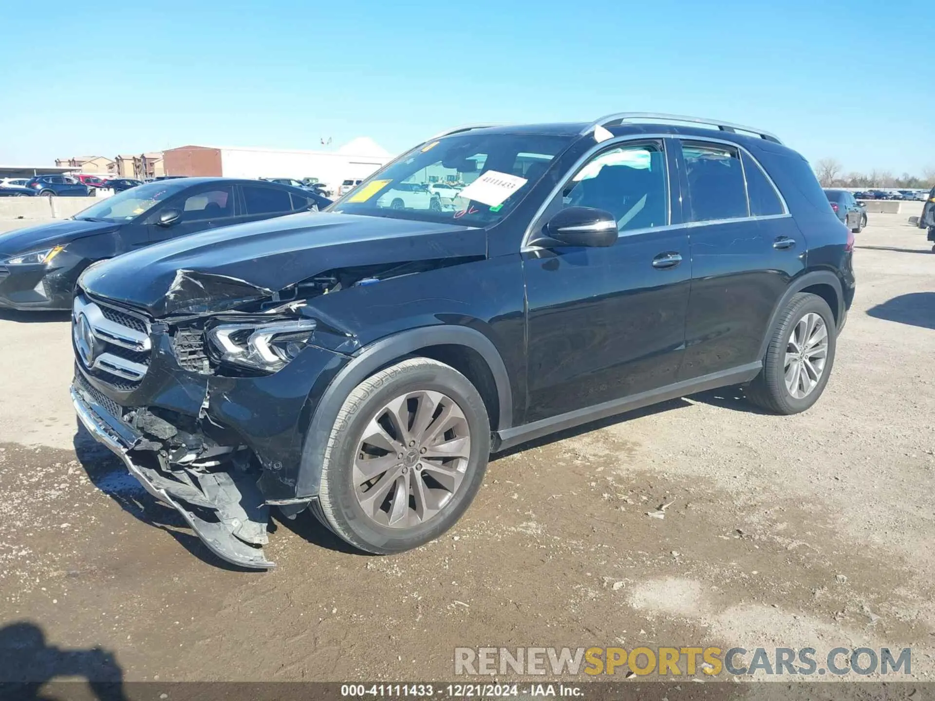 2 Photograph of a damaged car 4JGFB4JB6LA099283 MERCEDES-BENZ GLE 350 2020