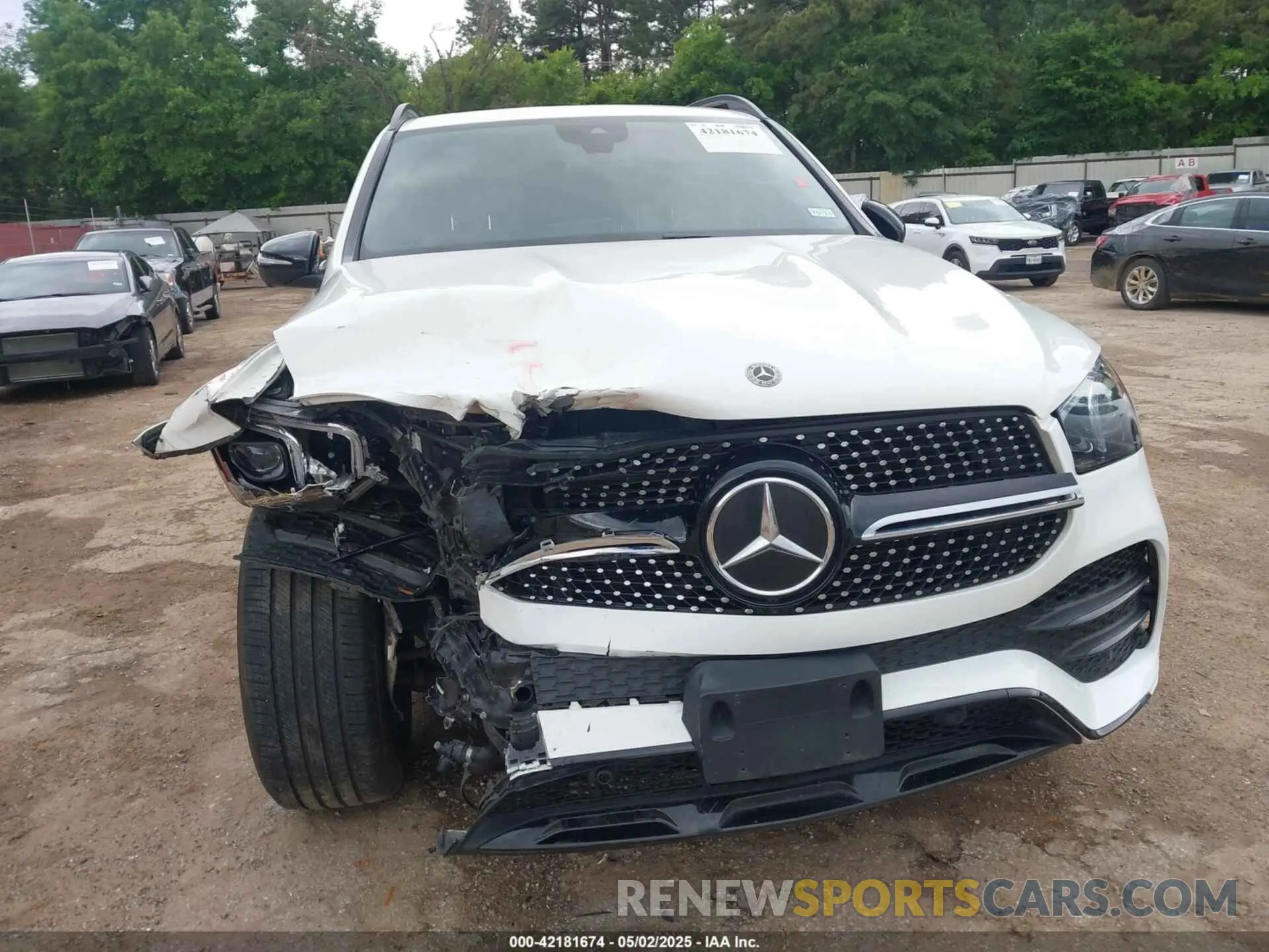 6 Photograph of a damaged car 4JGFB4JB7LA245416 MERCEDES-BENZ GLE 350 2020
