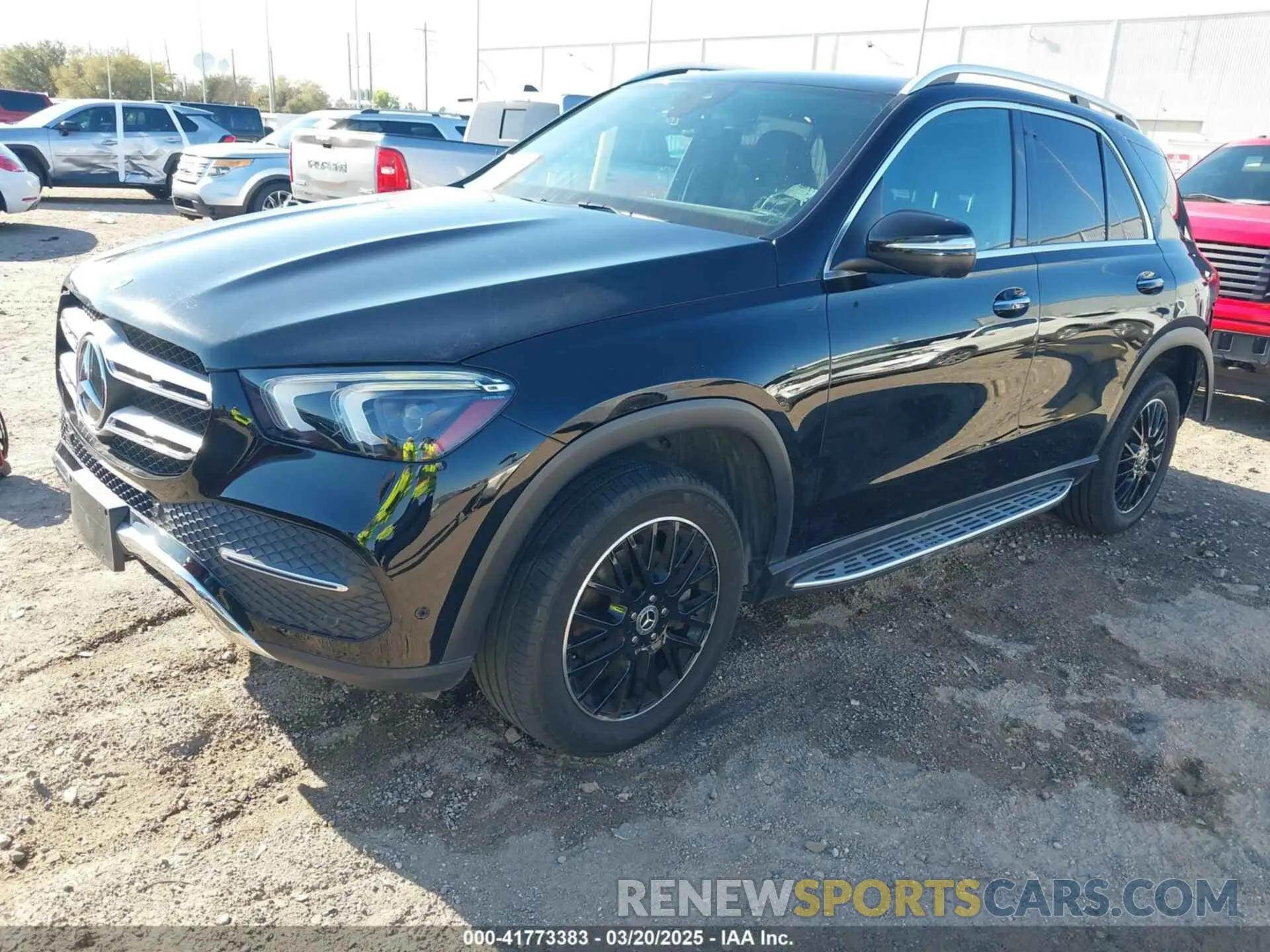2 Фотография поврежденного автомобиля 4JGFB4KB3LA036673 MERCEDES-BENZ GLE 350 2020