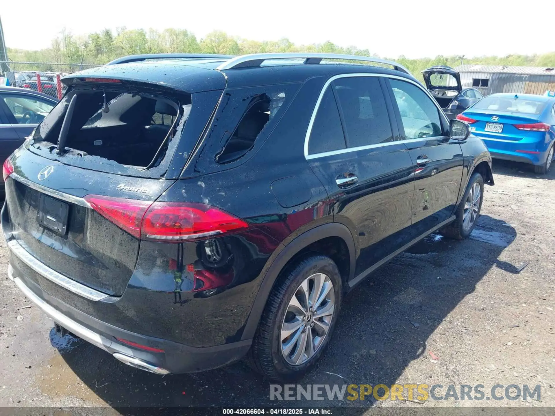 4 Photograph of a damaged car 4JGFB4KB3LA151046 MERCEDES-BENZ GLE 350 2020