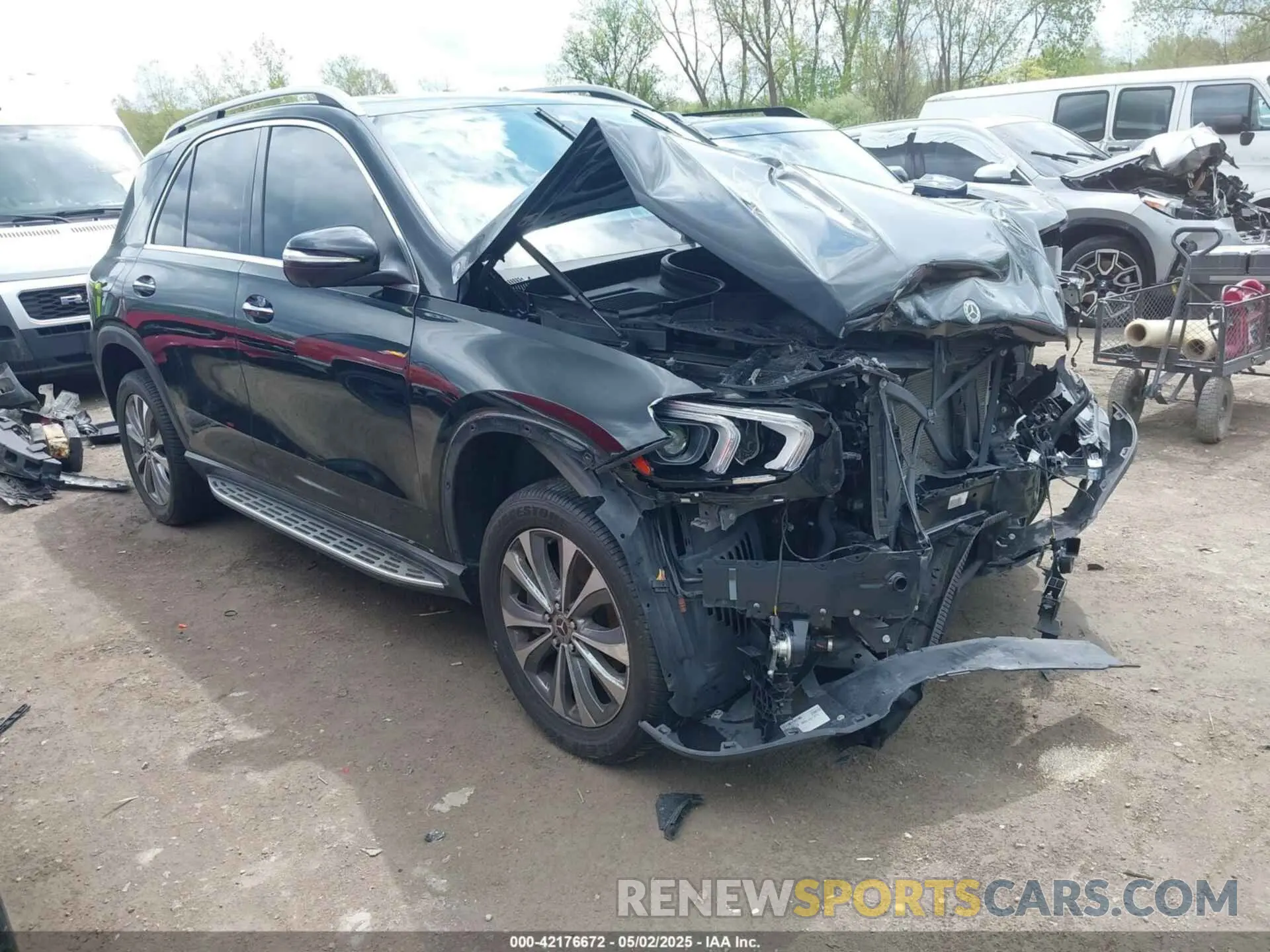1 Photograph of a damaged car 4JGFB4KB4LA038559 MERCEDES-BENZ GLE 350 2020