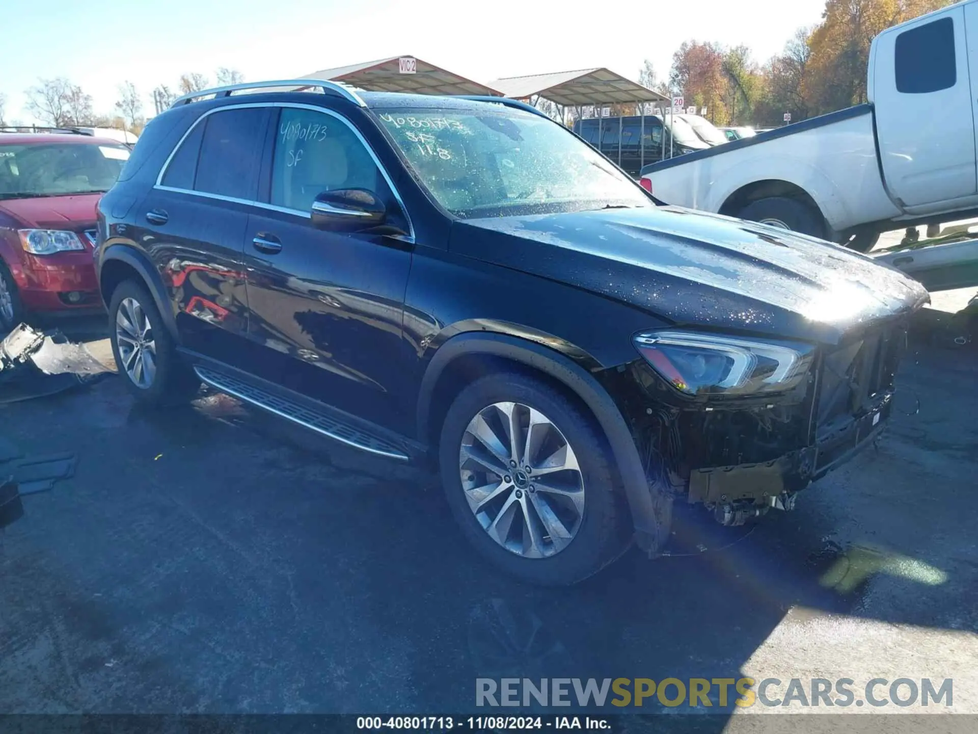 1 Photograph of a damaged car 4JGFB4KB4LA082612 MERCEDES-BENZ GLE 350 2020