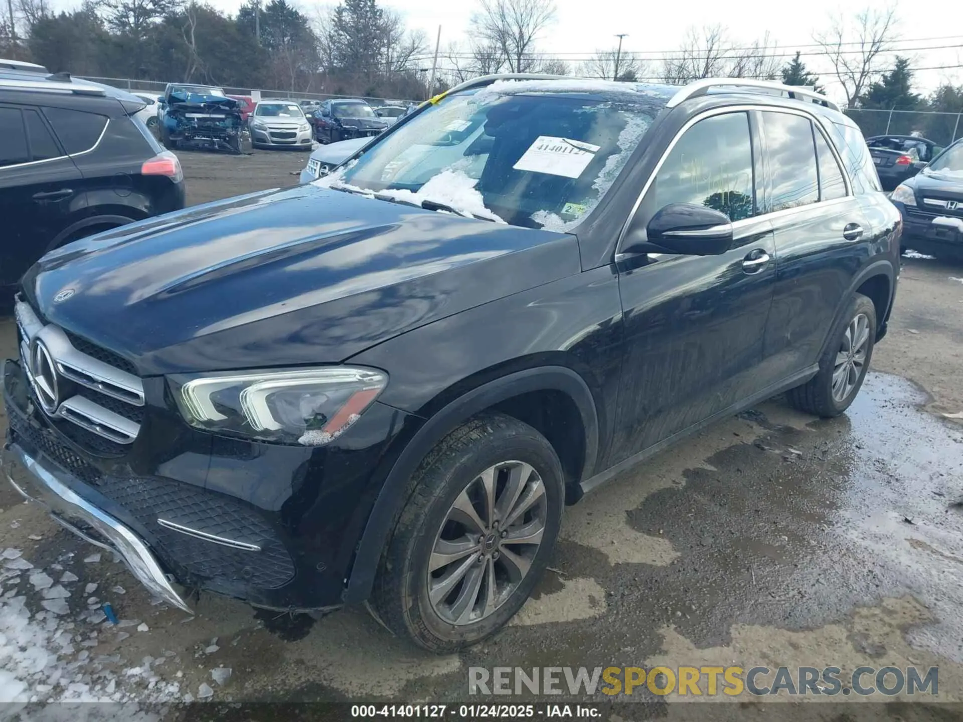 2 Photograph of a damaged car 4JGFB4KB5LA112197 MERCEDES-BENZ GLE 350 2020