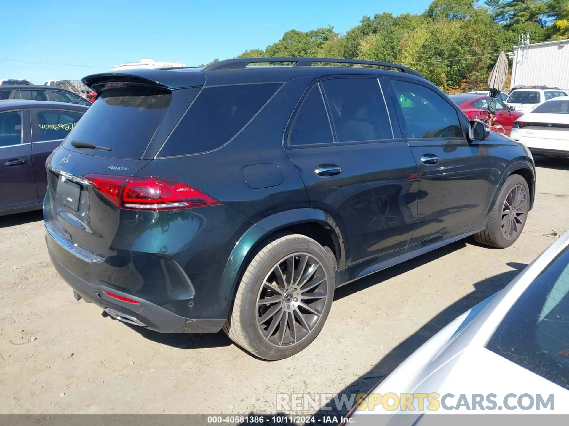 4 Photograph of a damaged car 4JGFB4KB8LA214643 MERCEDES-BENZ GLE 350 2020