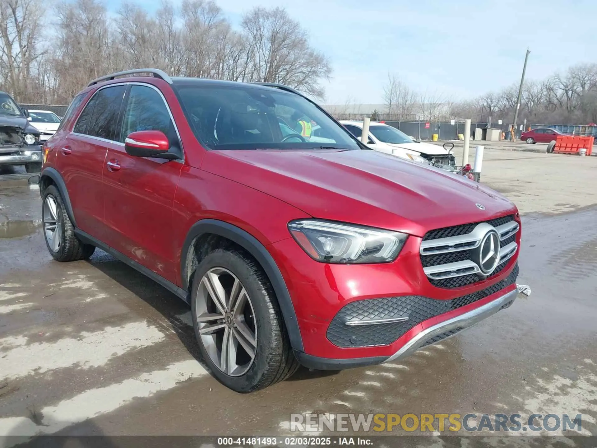 1 Photograph of a damaged car 4JGFB4KB9LA071038 MERCEDES-BENZ GLE 350 2020