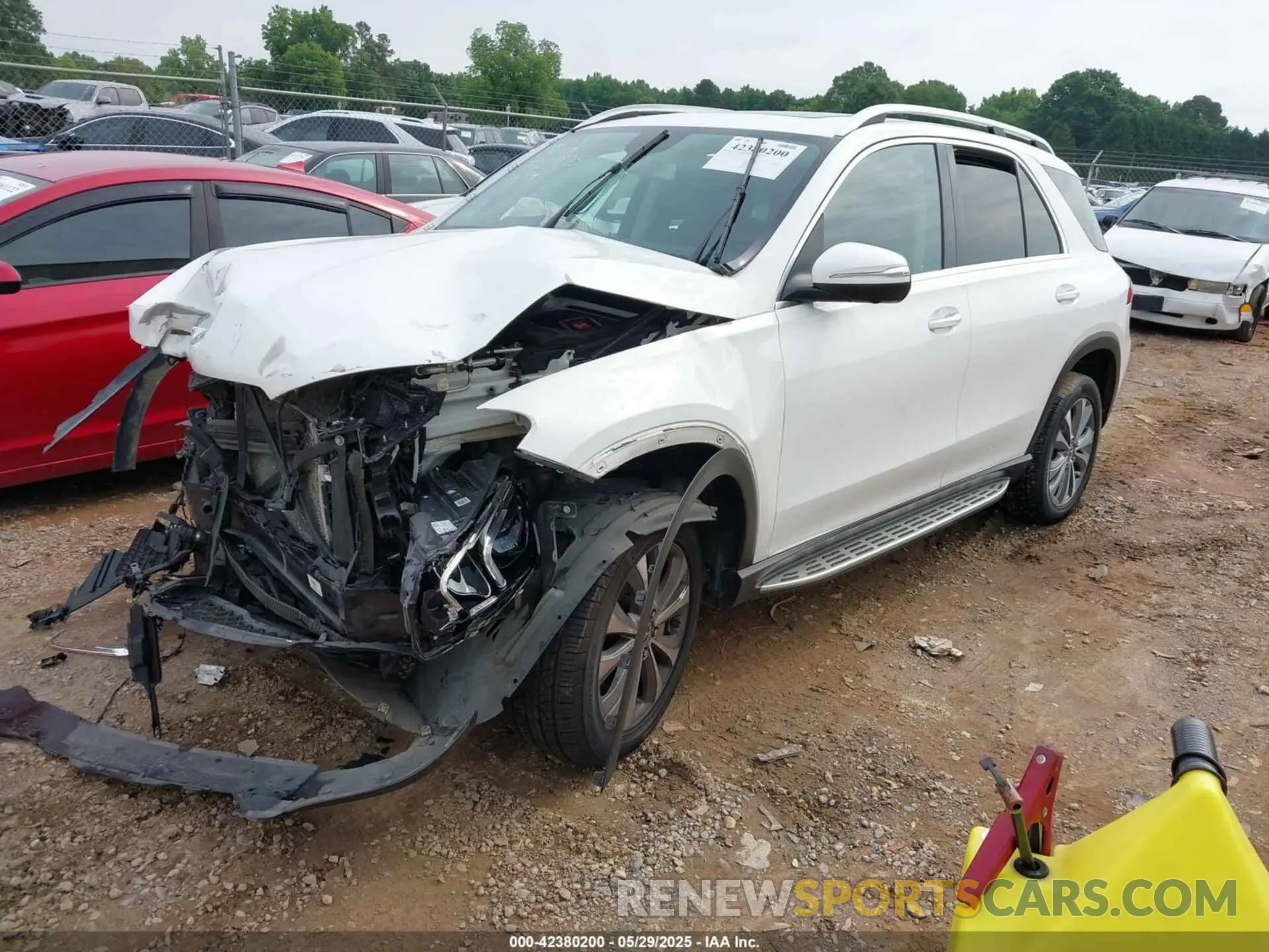 2 Фотография поврежденного автомобиля 4JGFB4KB9LA132775 MERCEDES-BENZ GLE 350 2020
