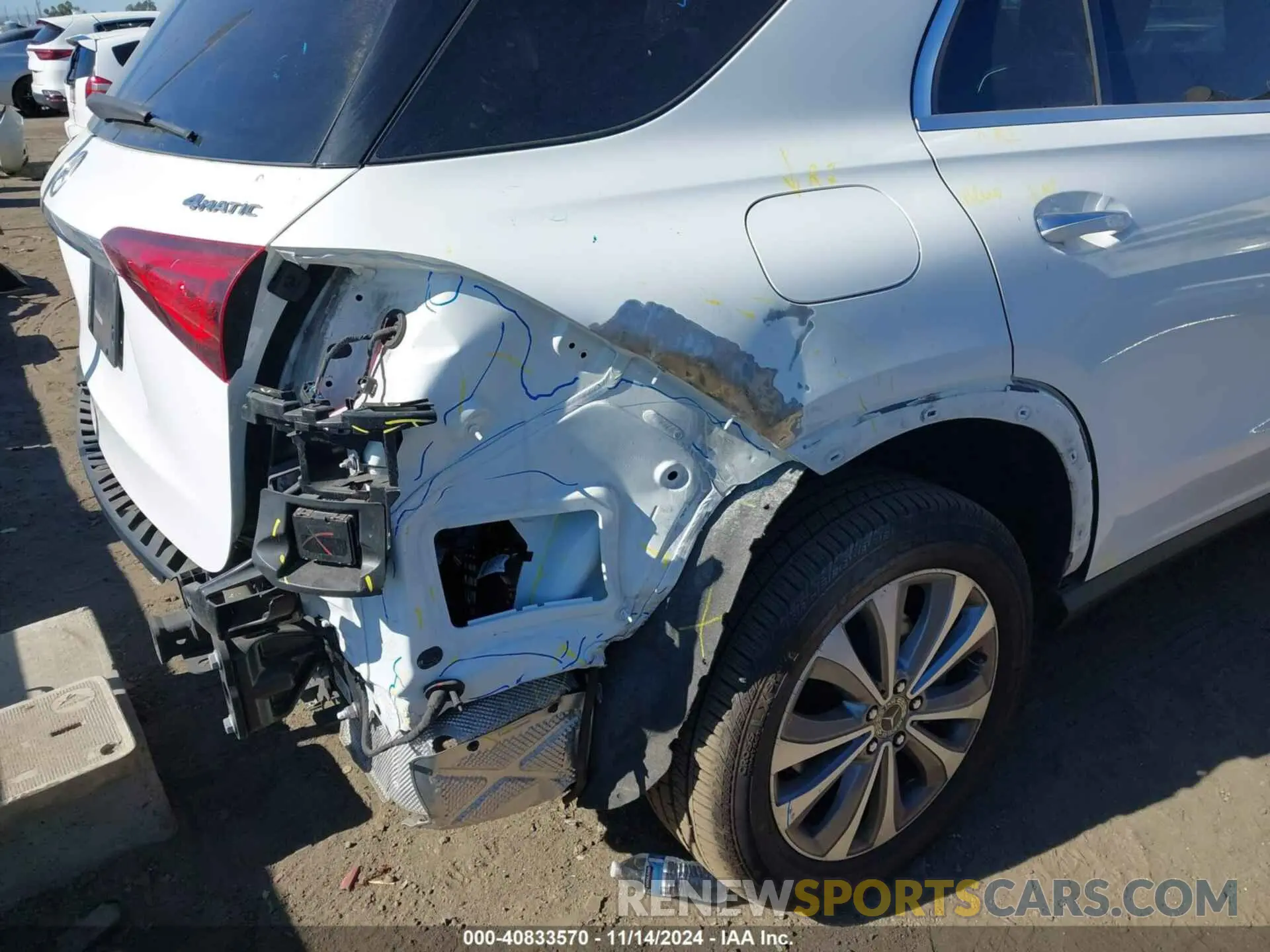 6 Photograph of a damaged car 4JGFB4KB9LA171754 MERCEDES-BENZ GLE 350 2020