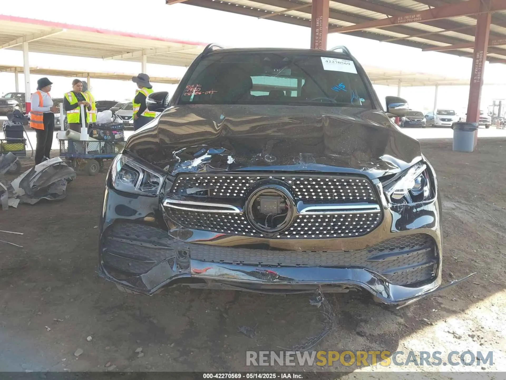 12 Фотография поврежденного автомобиля 4JGFB4JB2MA357980 MERCEDES-BENZ GLE 350 2021