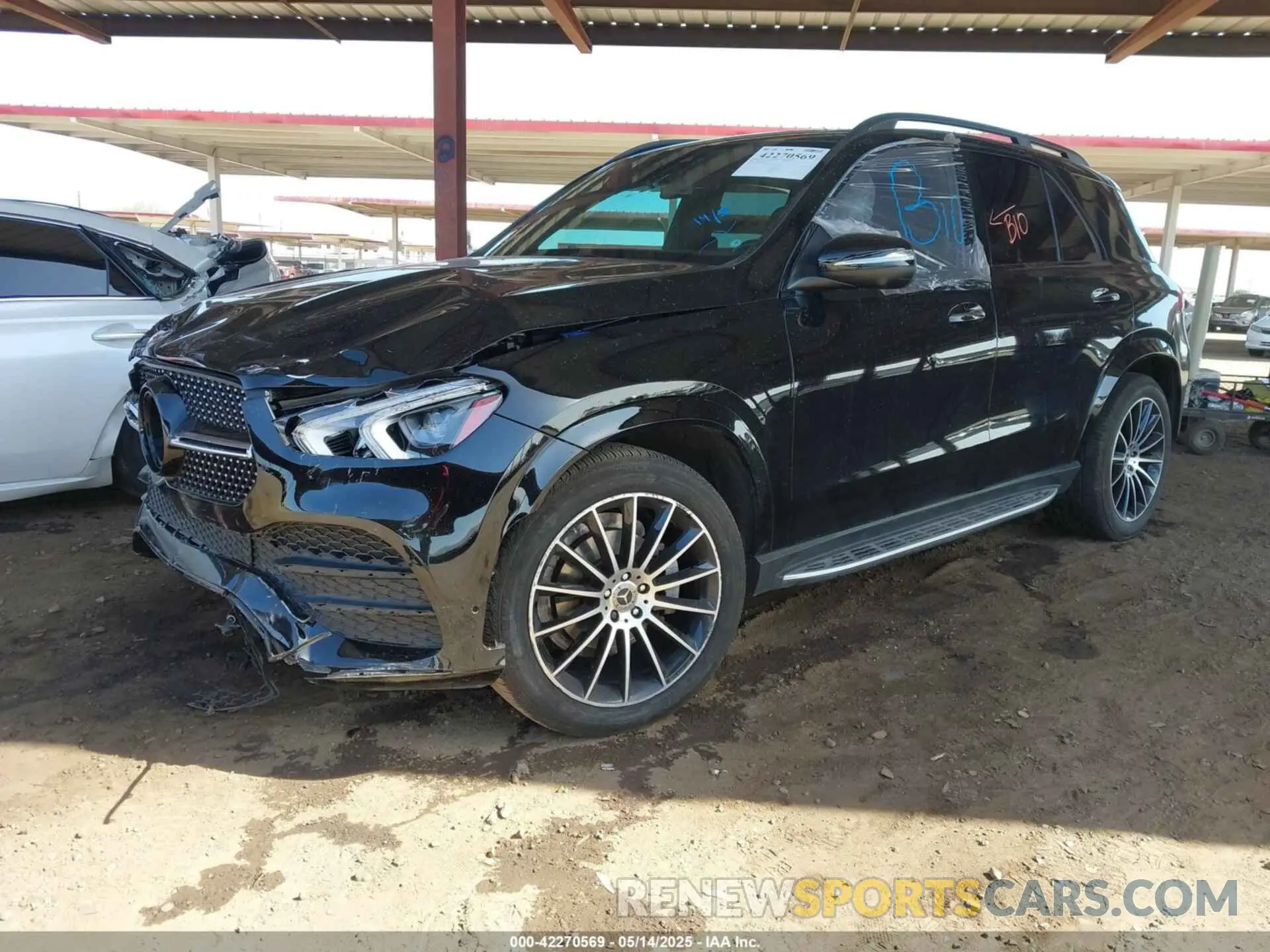 2 Фотография поврежденного автомобиля 4JGFB4JB2MA357980 MERCEDES-BENZ GLE 350 2021