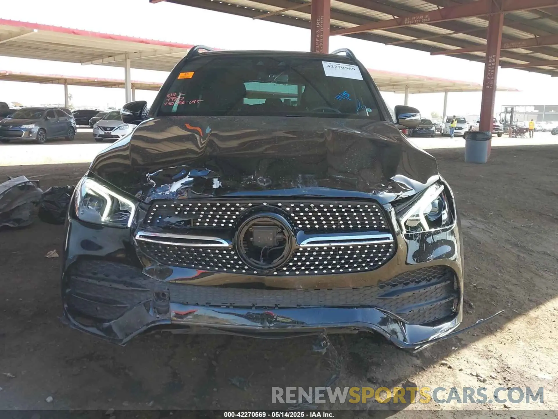 6 Фотография поврежденного автомобиля 4JGFB4JB2MA357980 MERCEDES-BENZ GLE 350 2021