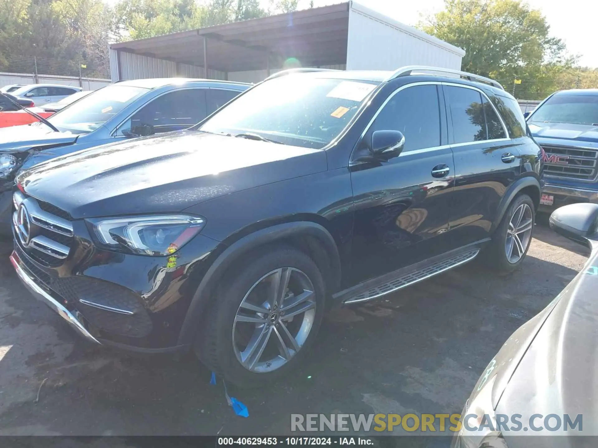 2 Photograph of a damaged car 4JGFB4KE2MA532656 MERCEDES-BENZ GLE 350 2021