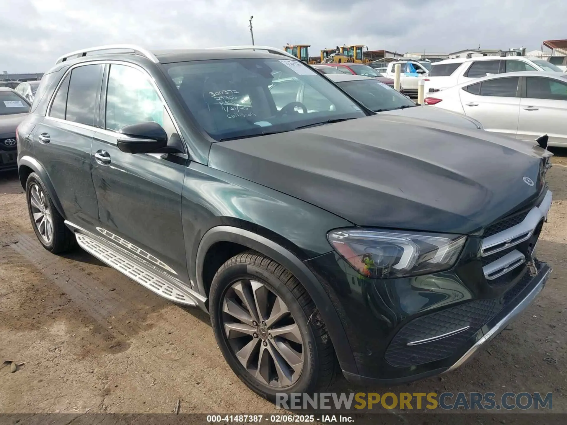 1 Фотография поврежденного автомобиля 4JGFB4KEXMA444034 MERCEDES-BENZ GLE 350 2021