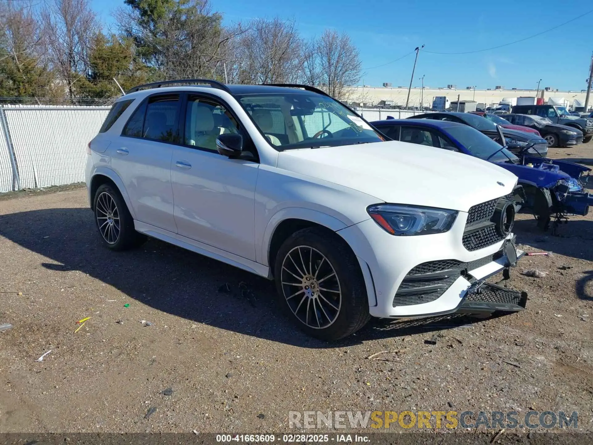 1 Photograph of a damaged car 4JGFB4JB1NA579119 MERCEDES-BENZ GLE 350 2022