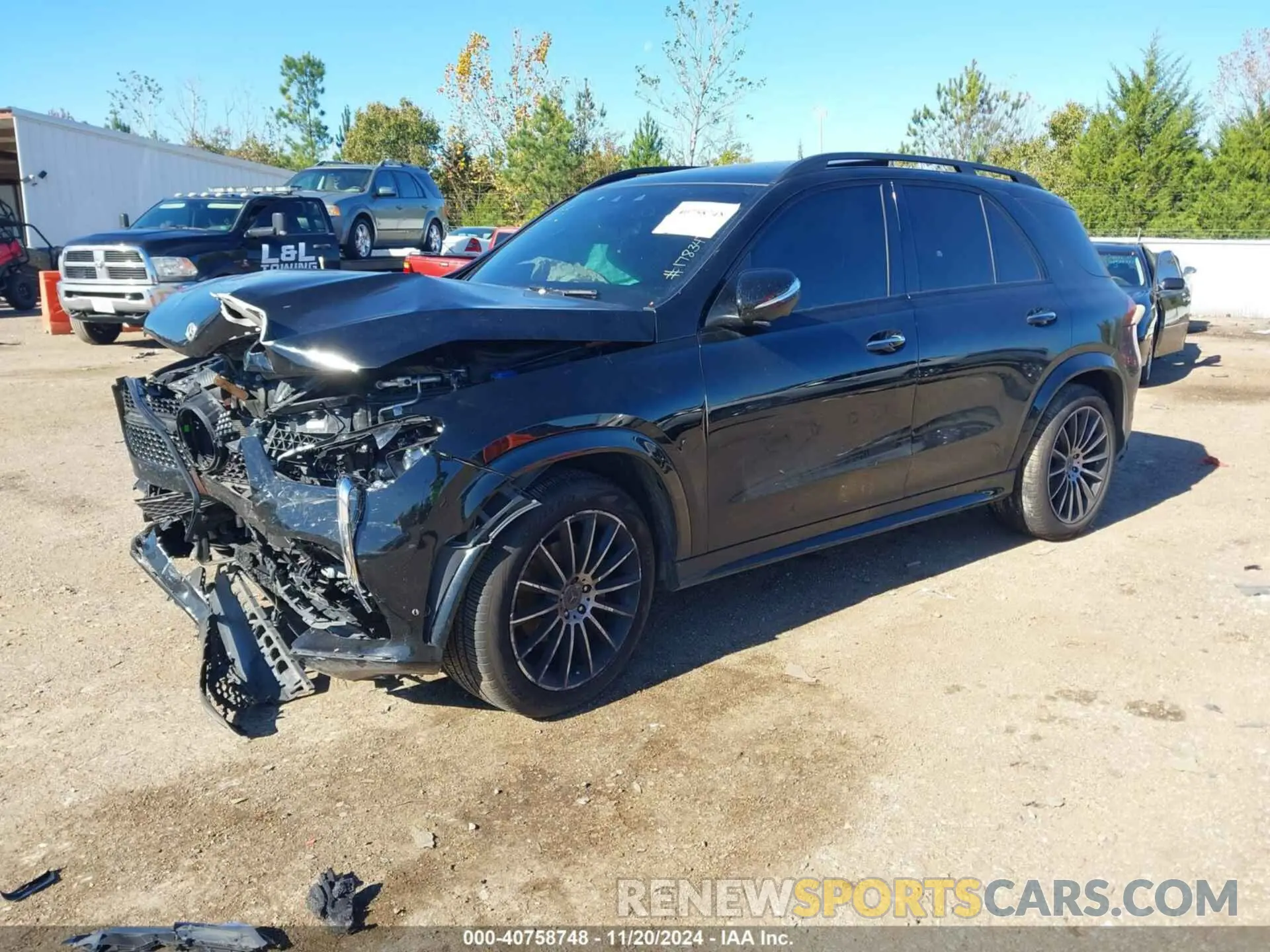 2 Фотография поврежденного автомобиля 4JGFB4JB4NA736206 MERCEDES-BENZ GLE 350 2022