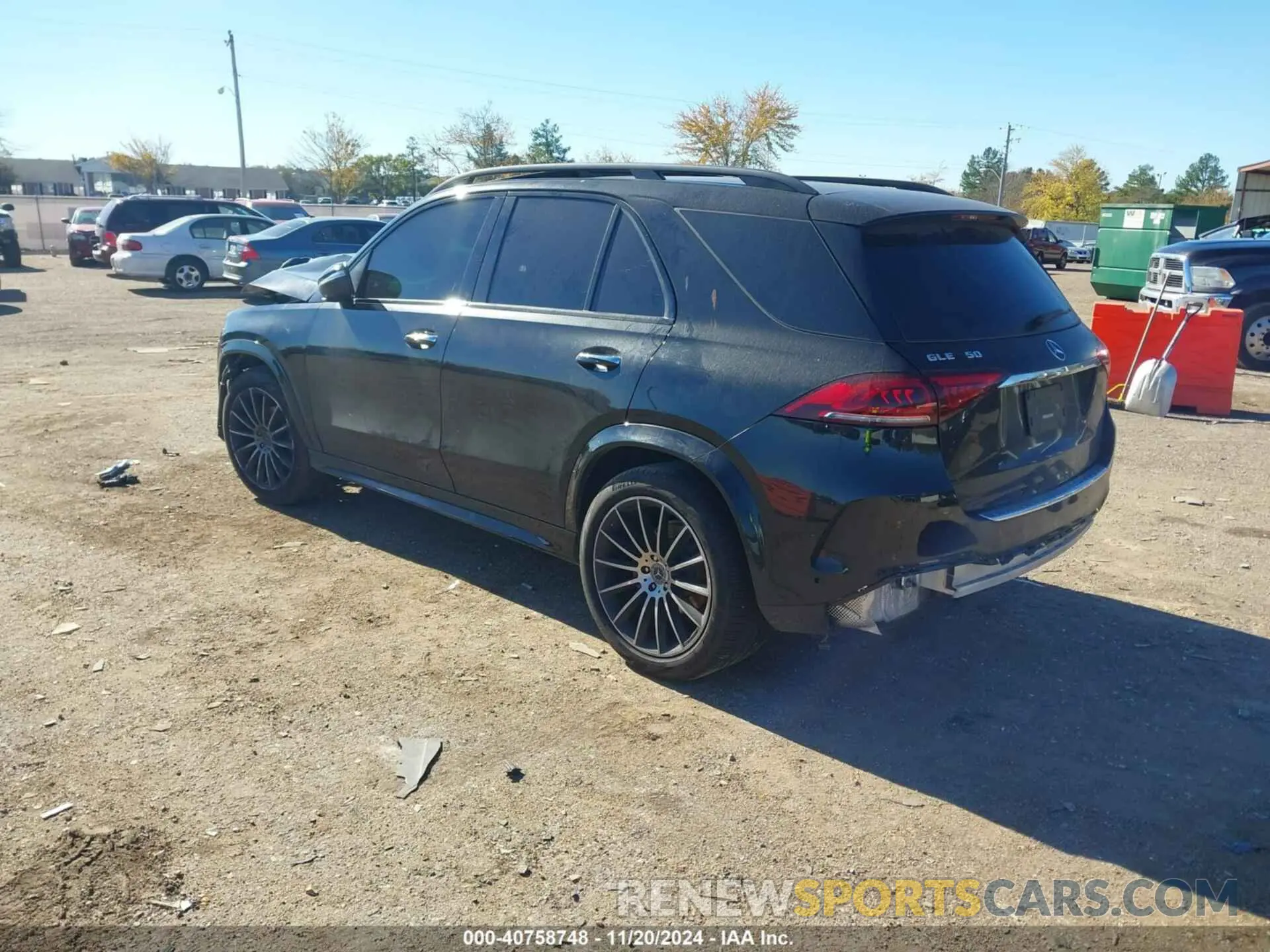 3 Фотография поврежденного автомобиля 4JGFB4JB4NA736206 MERCEDES-BENZ GLE 350 2022