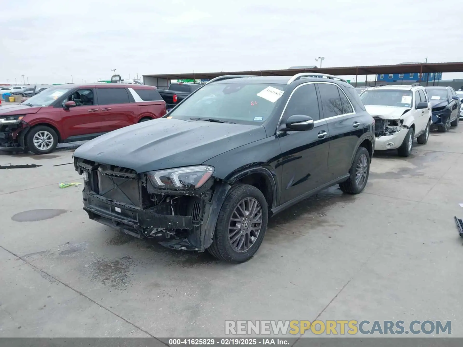 2 Фотография поврежденного автомобиля 4JGFB4JB5NA639970 MERCEDES-BENZ GLE 350 2022