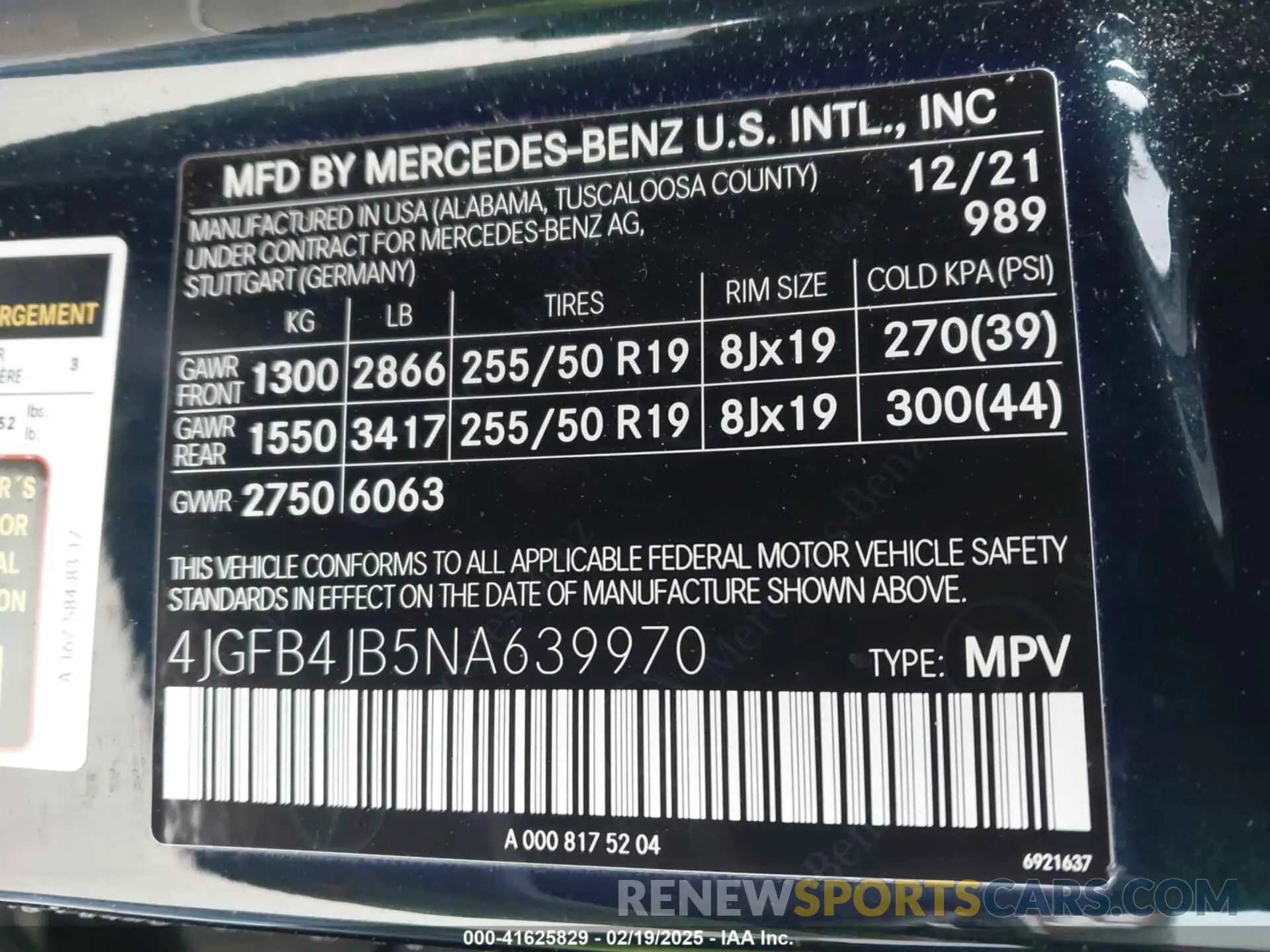 9 Фотография поврежденного автомобиля 4JGFB4JB5NA639970 MERCEDES-BENZ GLE 350 2022