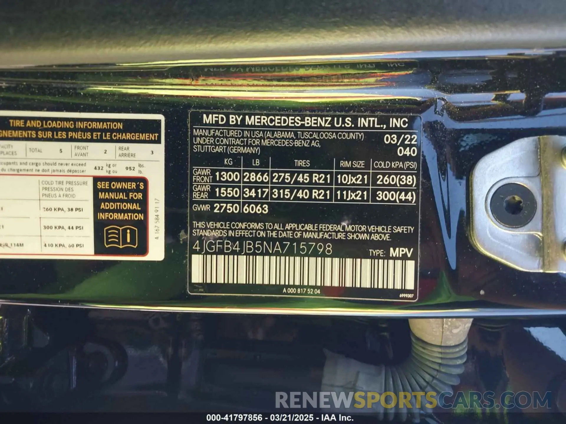 9 Фотография поврежденного автомобиля 4JGFB4JB5NA715798 MERCEDES-BENZ GLE 350 2022