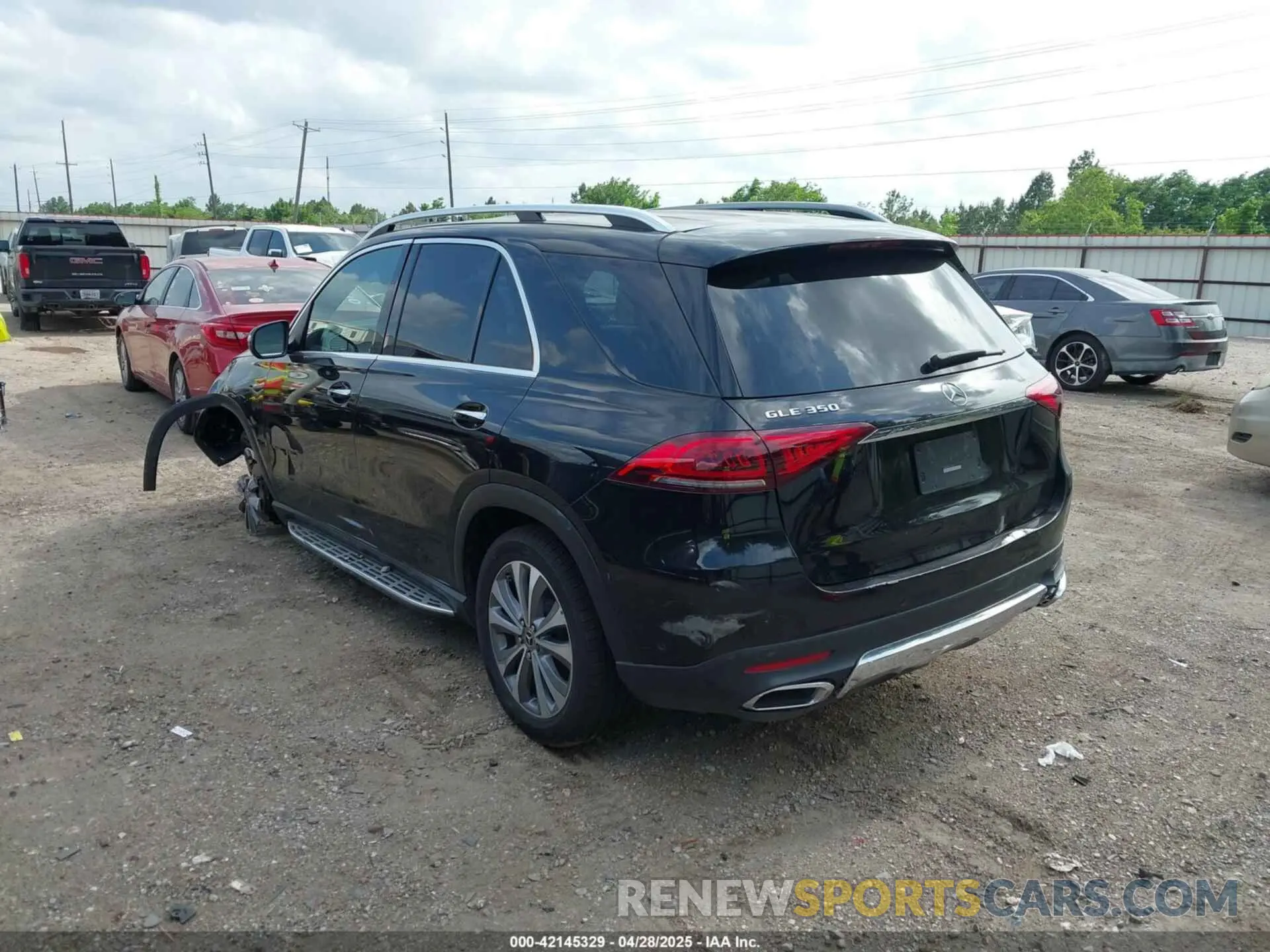 3 Фотография поврежденного автомобиля 4JGFB4JB9NA752546 MERCEDES-BENZ GLE 350 2022