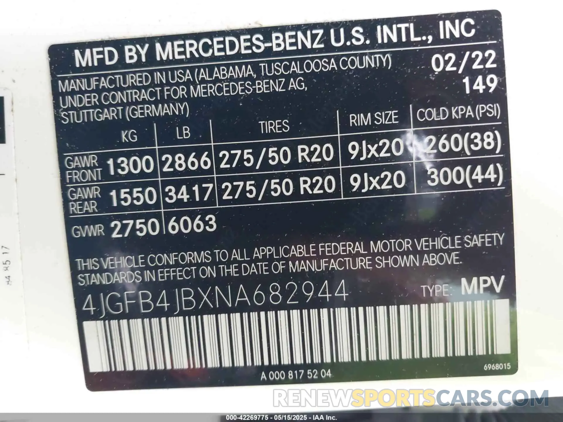 9 Photograph of a damaged car 4JGFB4JBXNA682944 MERCEDES-BENZ GLE 350 2022