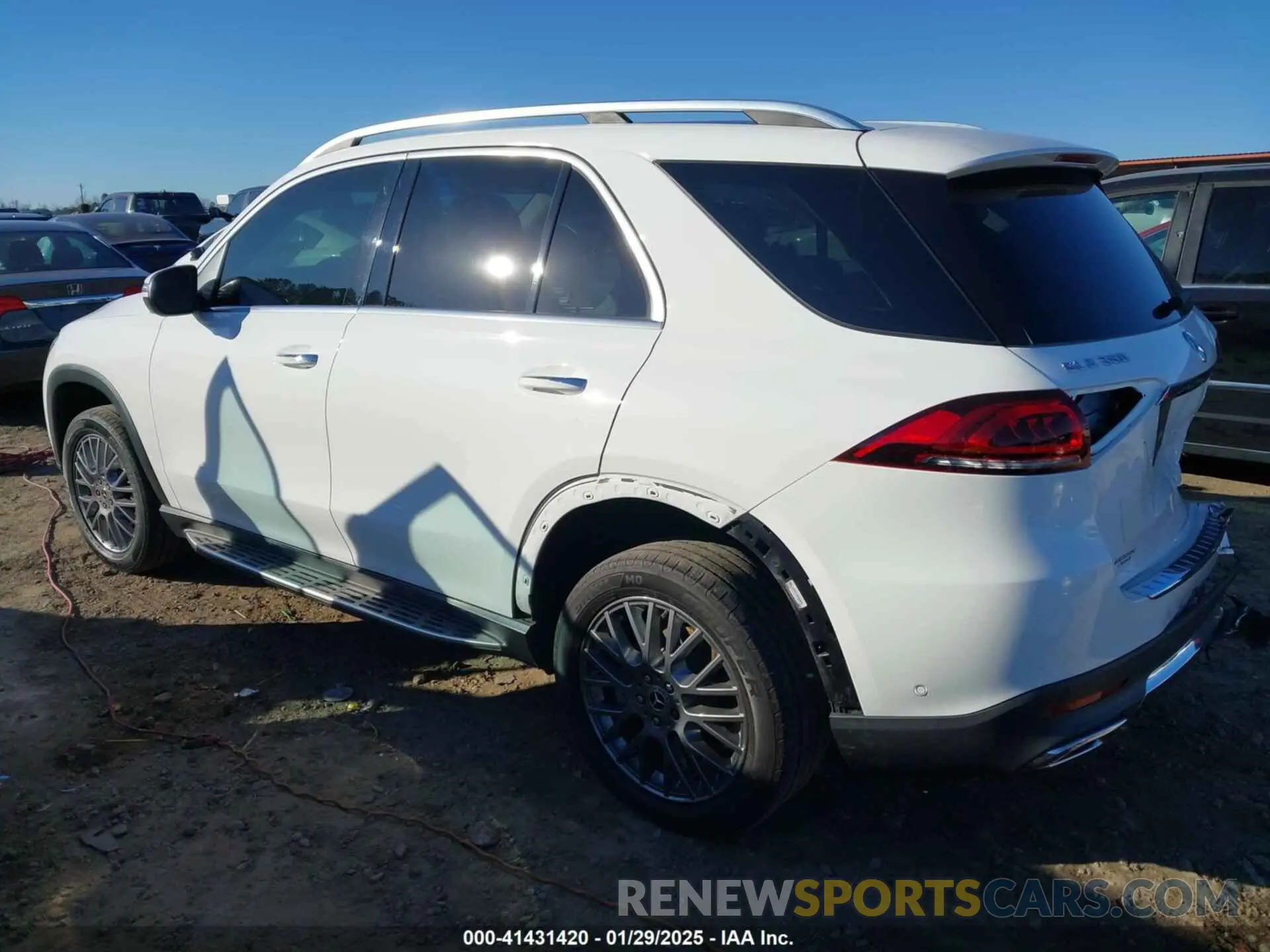 3 Фотография поврежденного автомобиля 4JGFB4JBXNA739949 MERCEDES-BENZ GLE 350 2022
