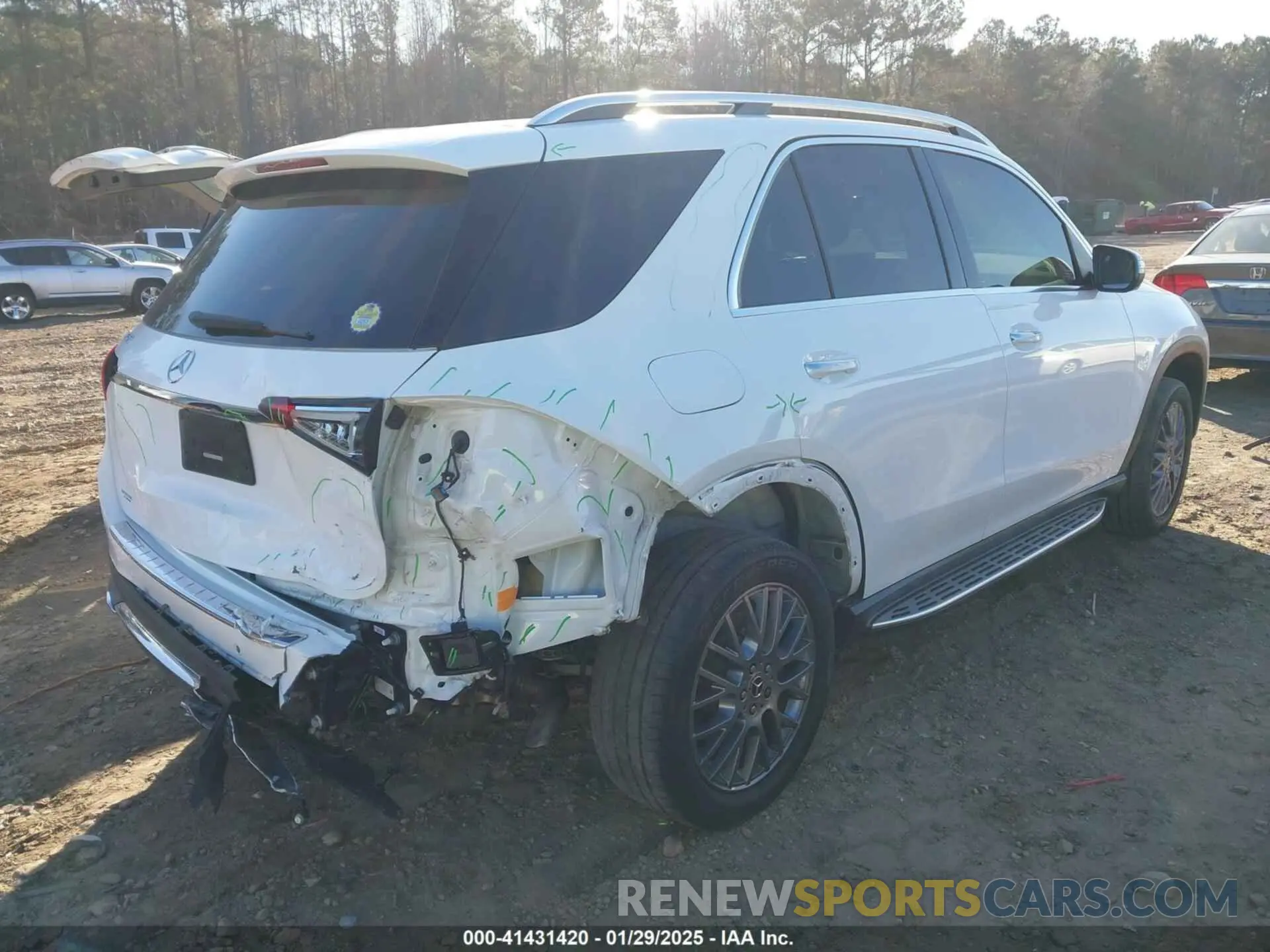 4 Фотография поврежденного автомобиля 4JGFB4JBXNA739949 MERCEDES-BENZ GLE 350 2022