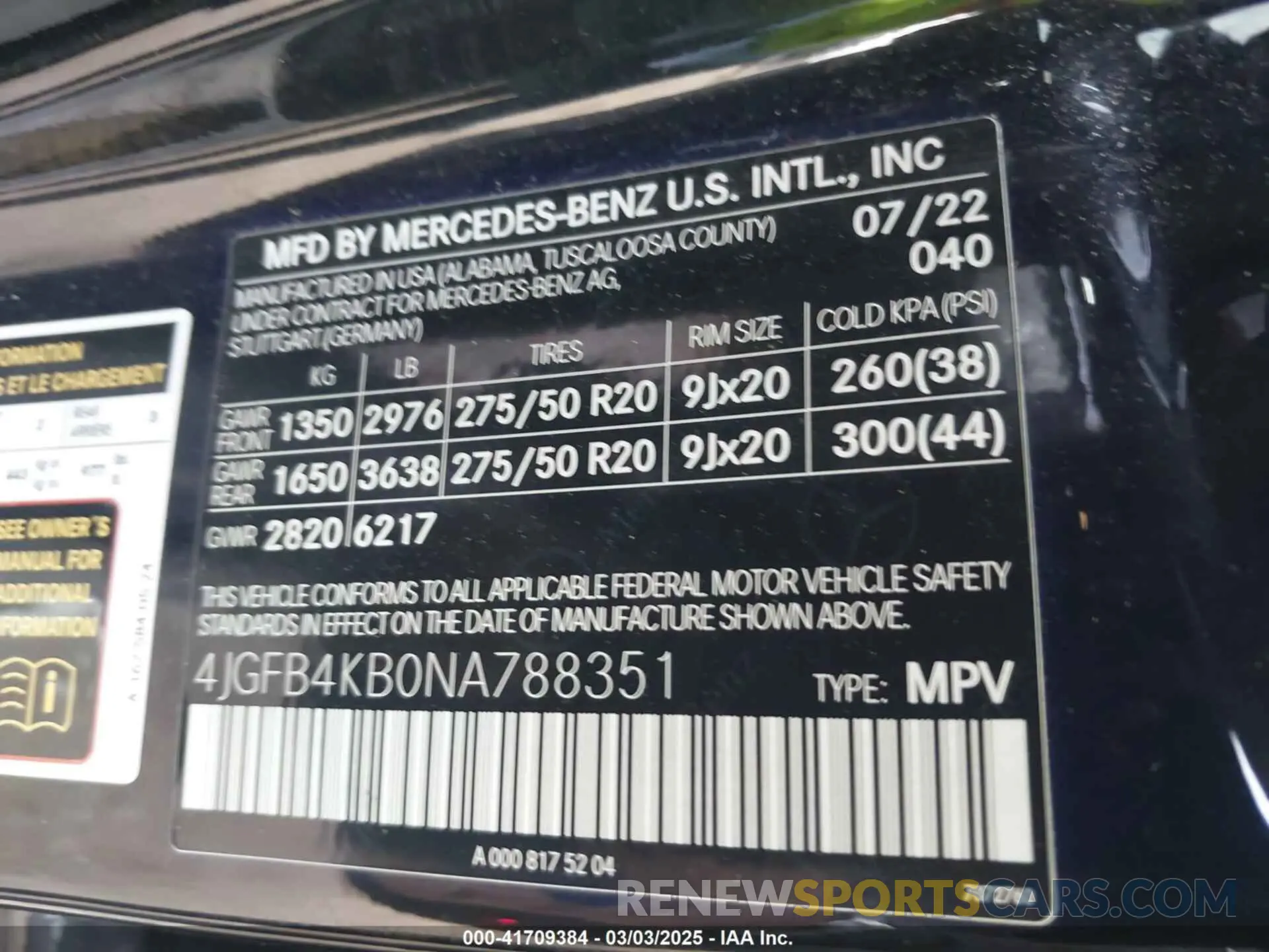 9 Фотография поврежденного автомобиля 4JGFB4KB0NA788351 MERCEDES-BENZ GLE 350 2022