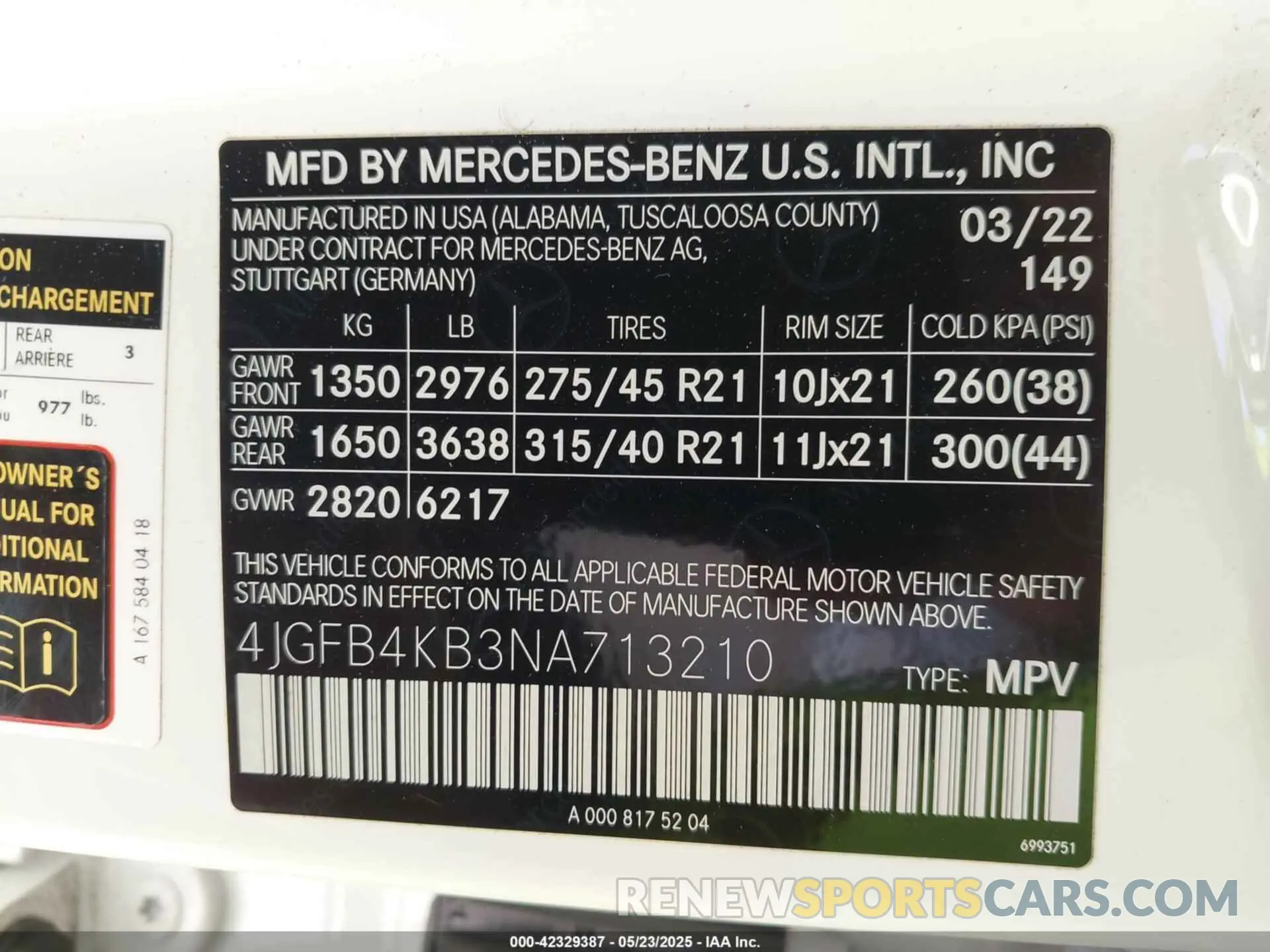 9 Фотография поврежденного автомобиля 4JGFB4KB3NA713210 MERCEDES-BENZ GLE 350 2022