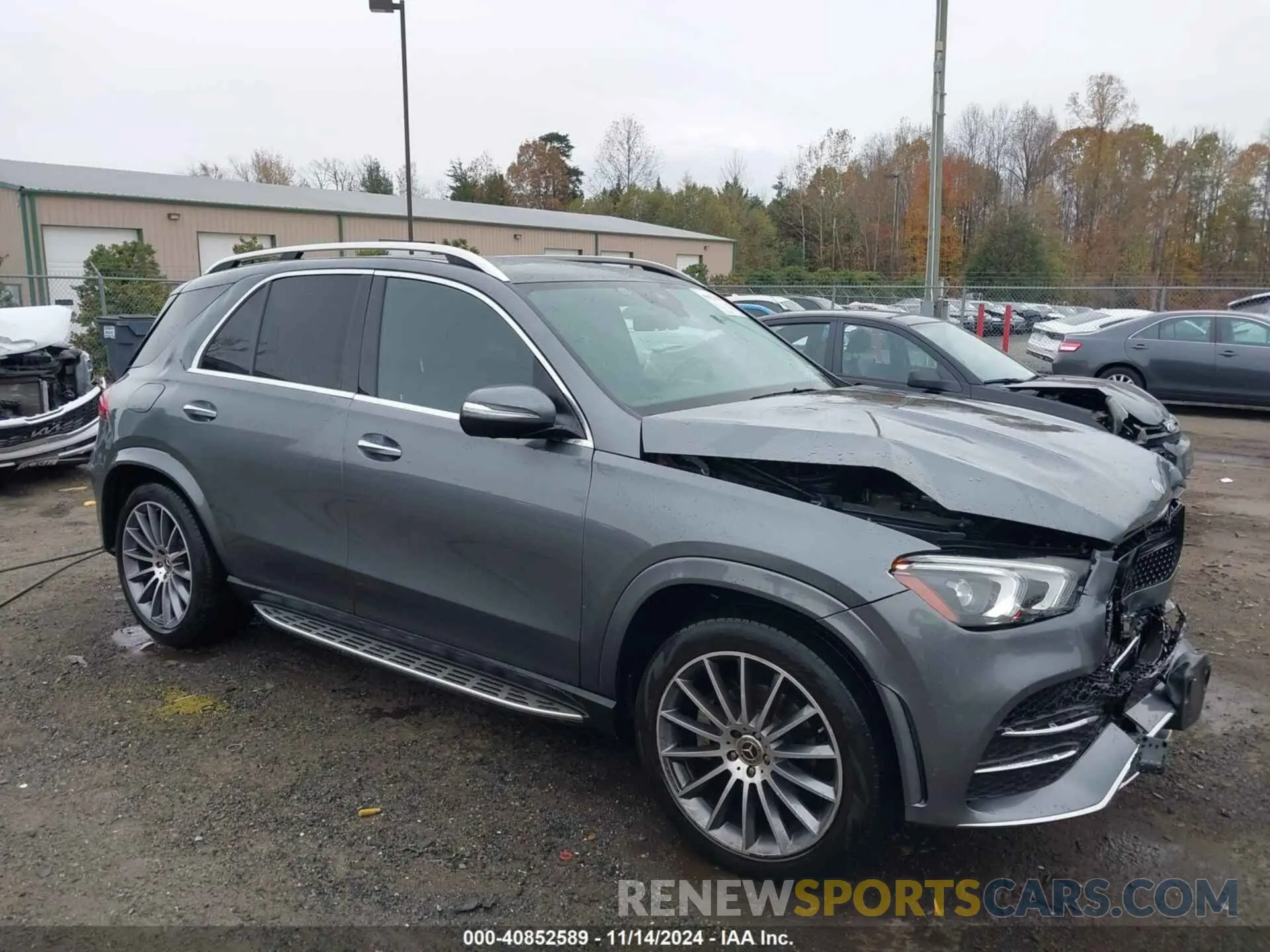 1 Photograph of a damaged car 4JGFB4KB6NA819215 MERCEDES-BENZ GLE 350 2022