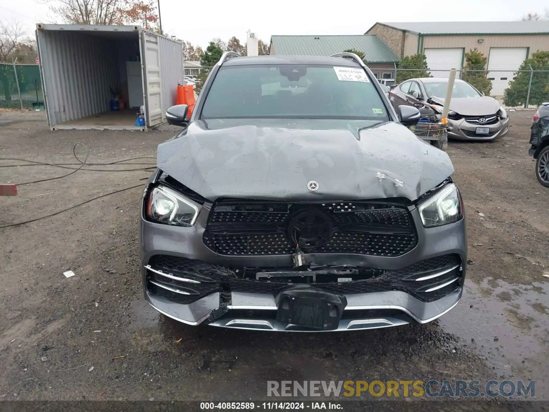 12 Photograph of a damaged car 4JGFB4KB6NA819215 MERCEDES-BENZ GLE 350 2022