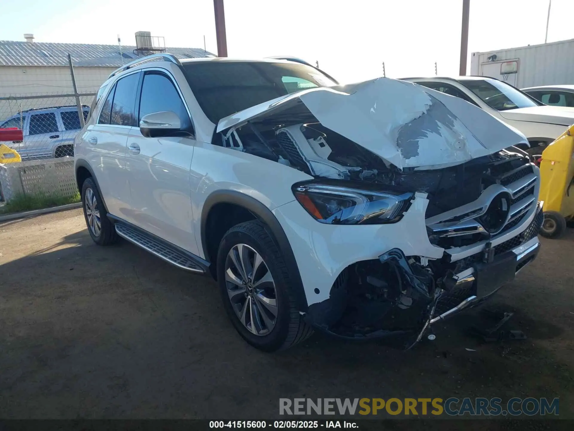 1 Photograph of a damaged car 4JGFB4KB7NA746548 MERCEDES-BENZ GLE 350 2022