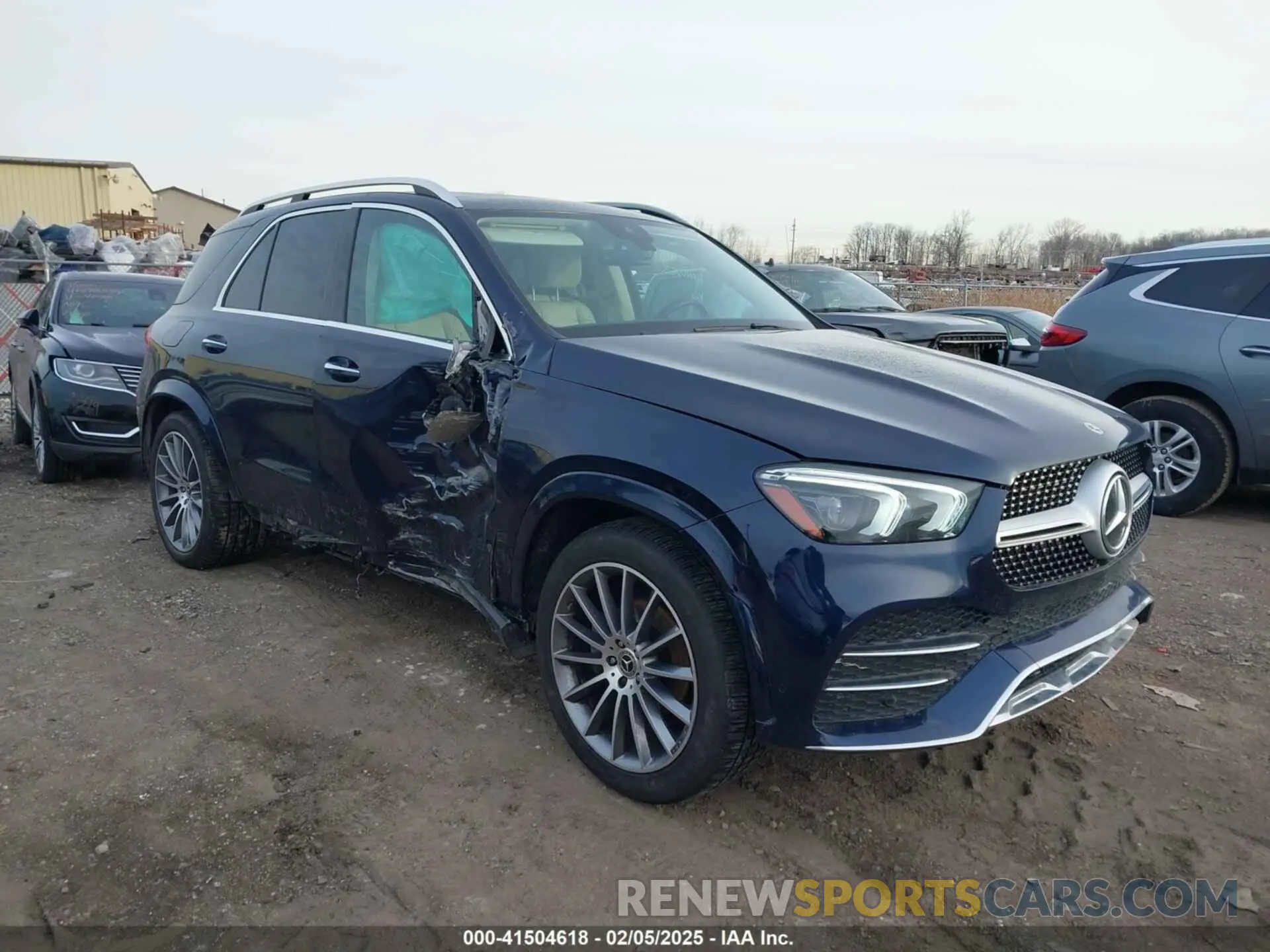 1 Фотография поврежденного автомобиля 4JGFB4KB8NA709475 MERCEDES-BENZ GLE 350 2022