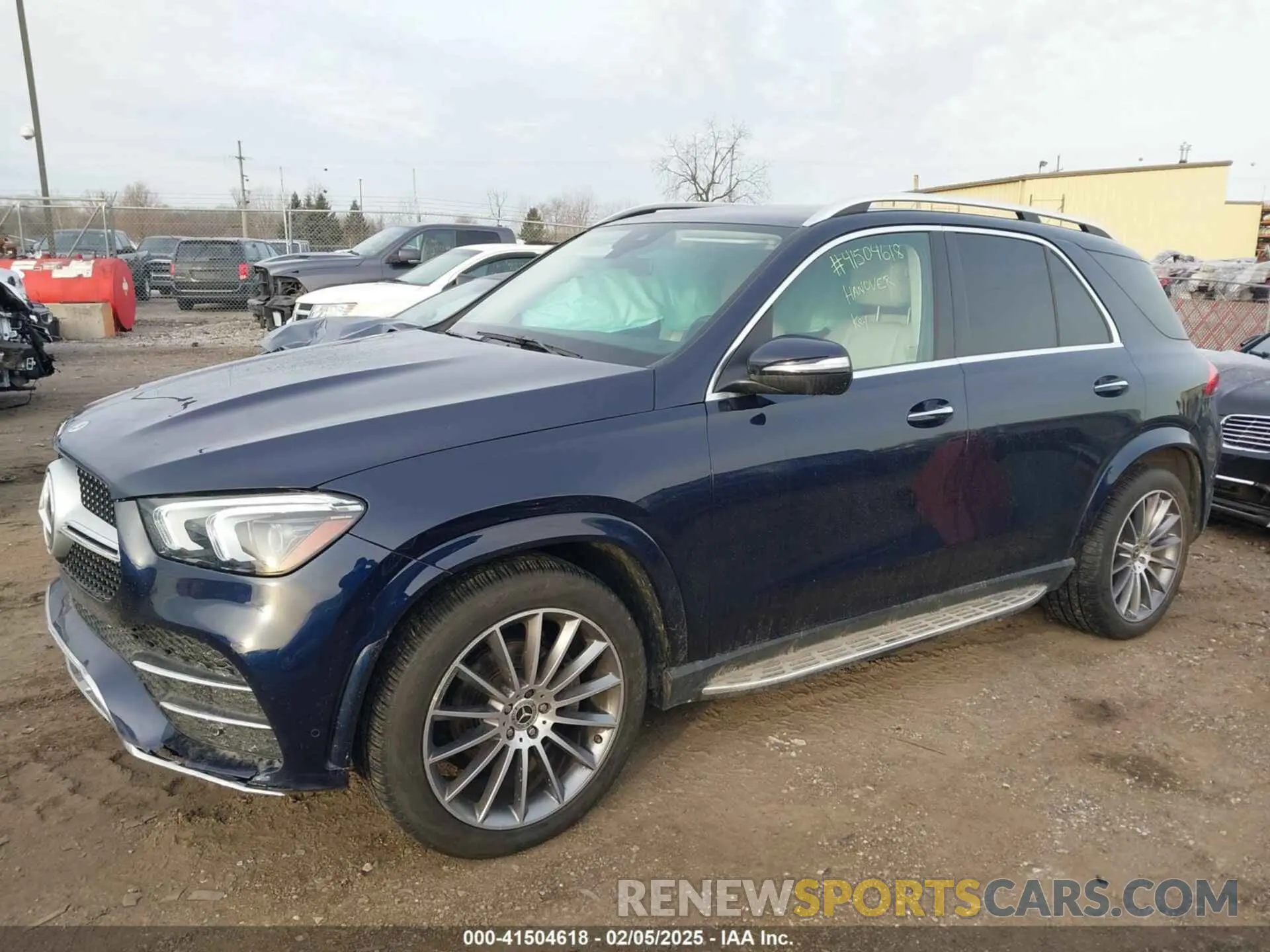 2 Фотография поврежденного автомобиля 4JGFB4KB8NA709475 MERCEDES-BENZ GLE 350 2022