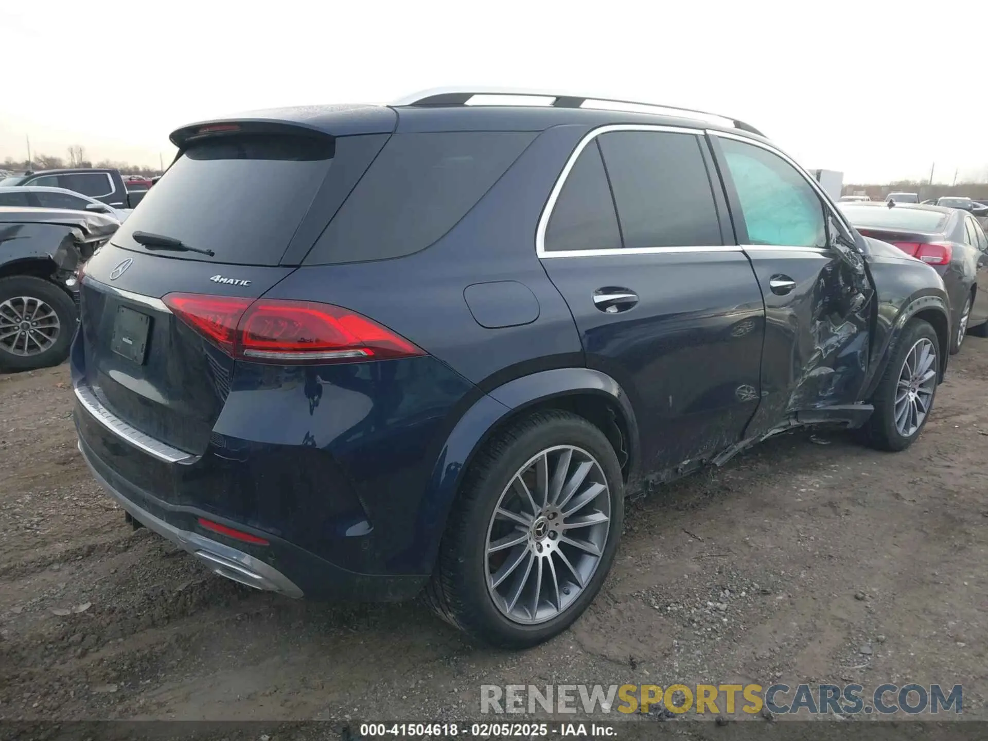 4 Фотография поврежденного автомобиля 4JGFB4KB8NA709475 MERCEDES-BENZ GLE 350 2022