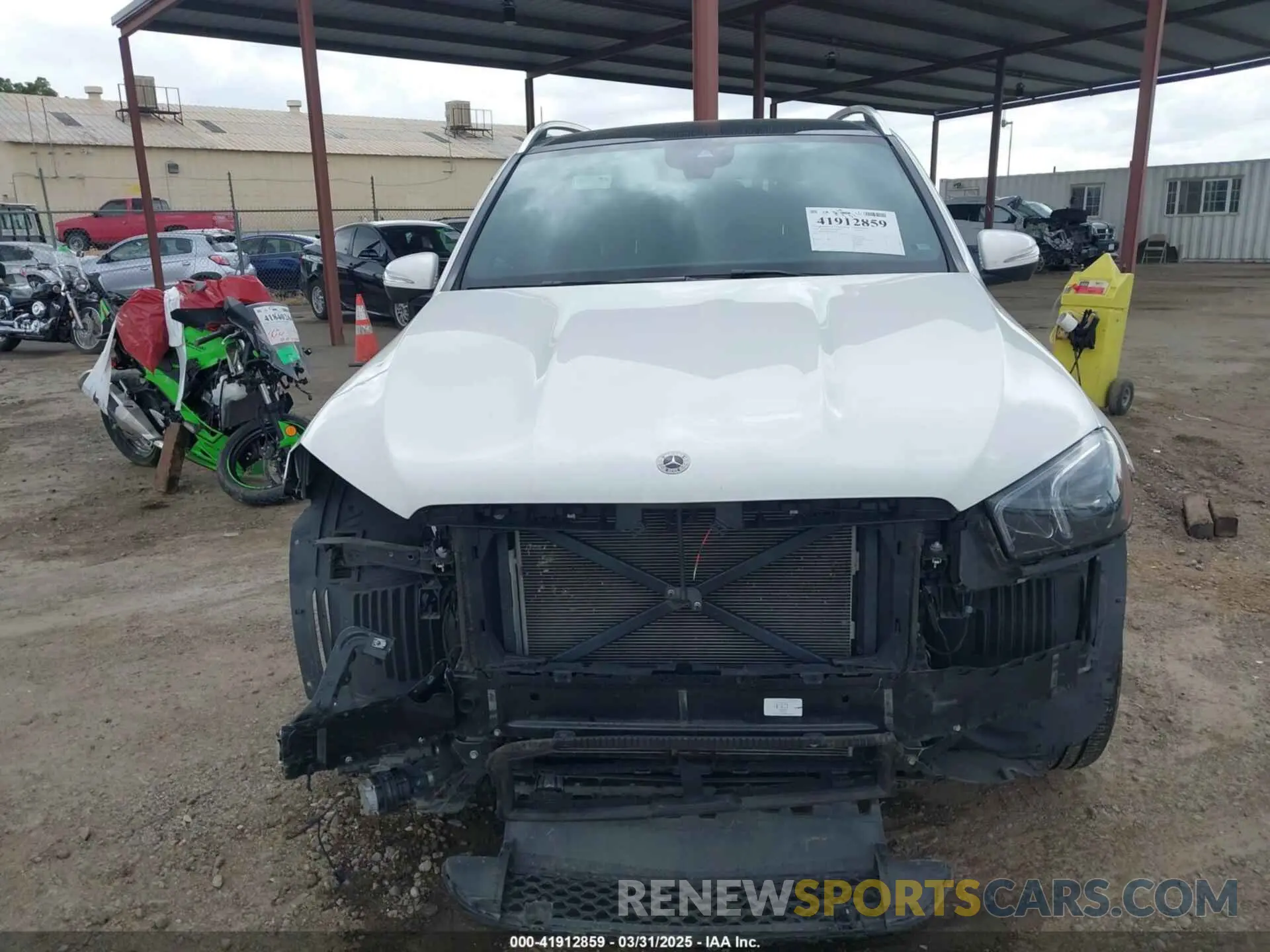 6 Photograph of a damaged car 4JGFB4KB9NA736703 MERCEDES-BENZ GLE 350 2022