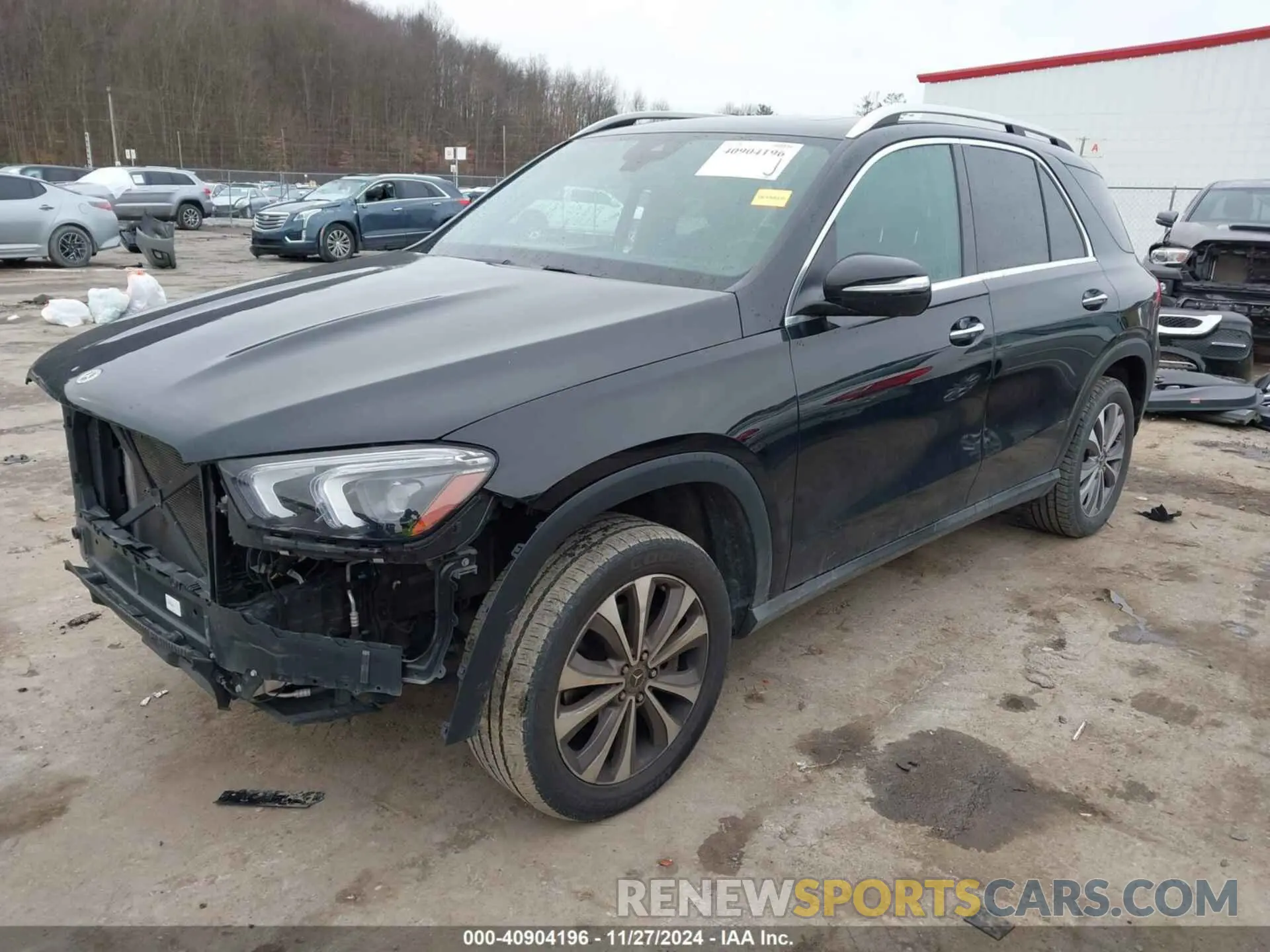 2 Фотография поврежденного автомобиля 4JGFB4KB9NA777008 MERCEDES-BENZ GLE 350 2022
