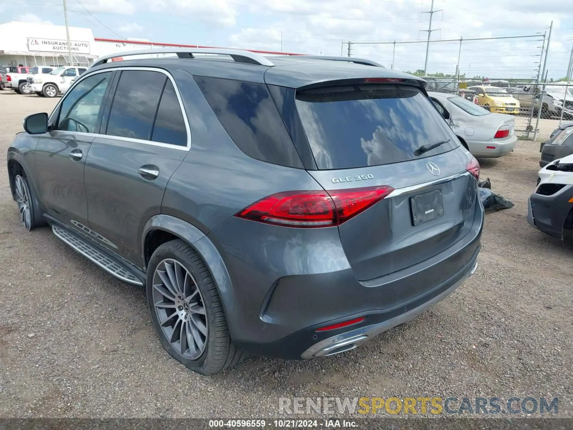 3 Фотография поврежденного автомобиля 4JGFB4KE6NA627299 MERCEDES-BENZ GLE 350 2022