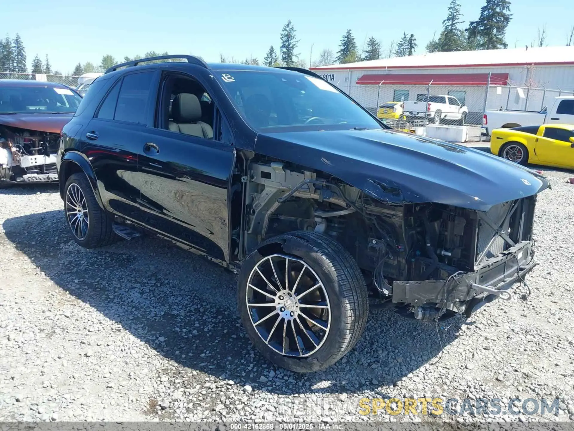 1 Photograph of a damaged car 4JGFB4KB9PA918081 MERCEDES-BENZ GLE 350 2023