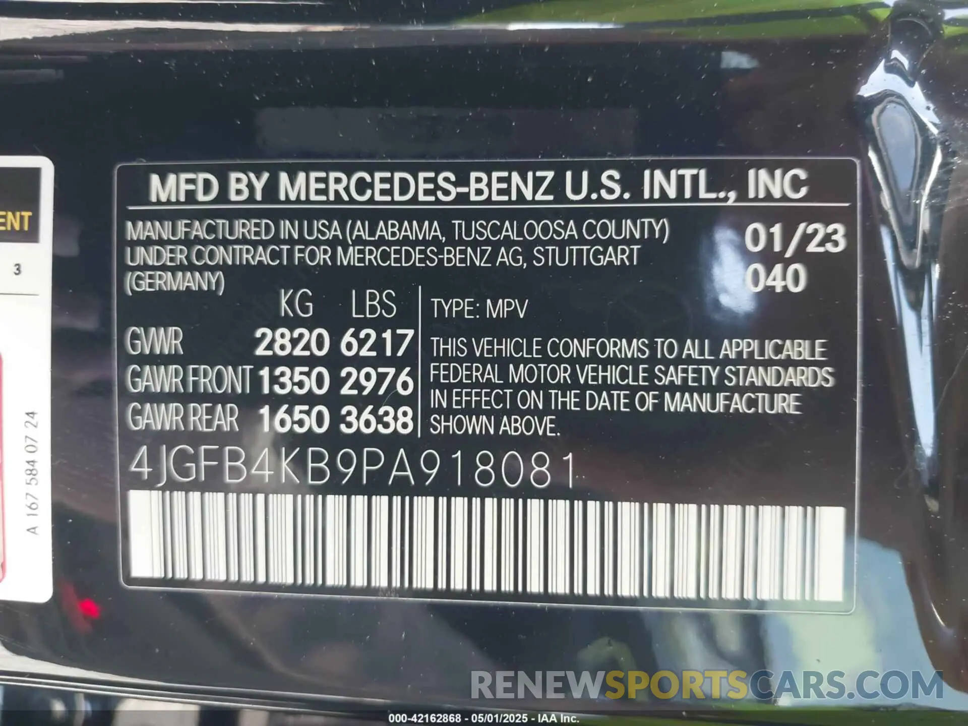 9 Photograph of a damaged car 4JGFB4KB9PA918081 MERCEDES-BENZ GLE 350 2023