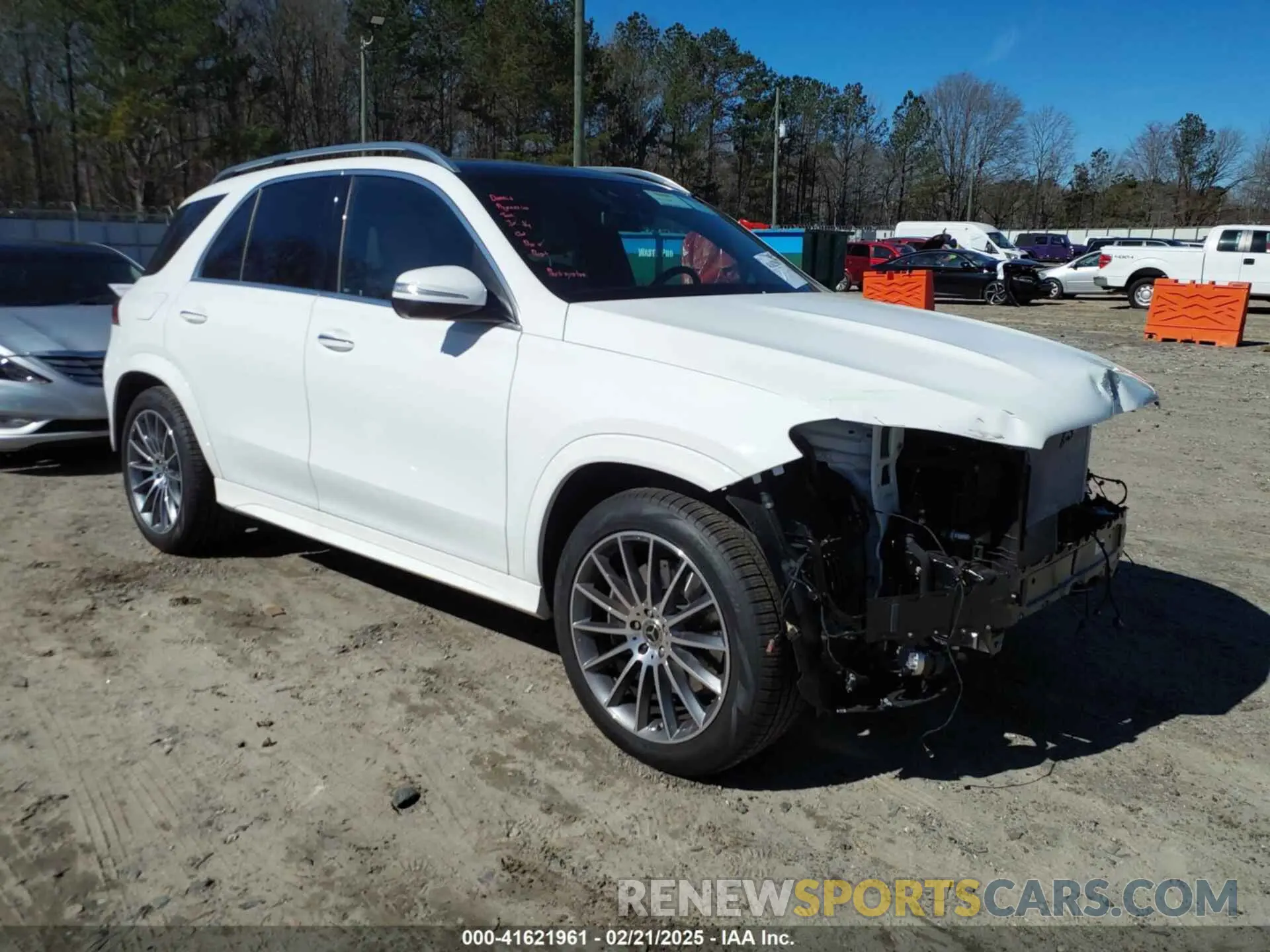 1 Photograph of a damaged car 4JGFB4FB2RA968821 MERCEDES-BENZ GLE 350 2024