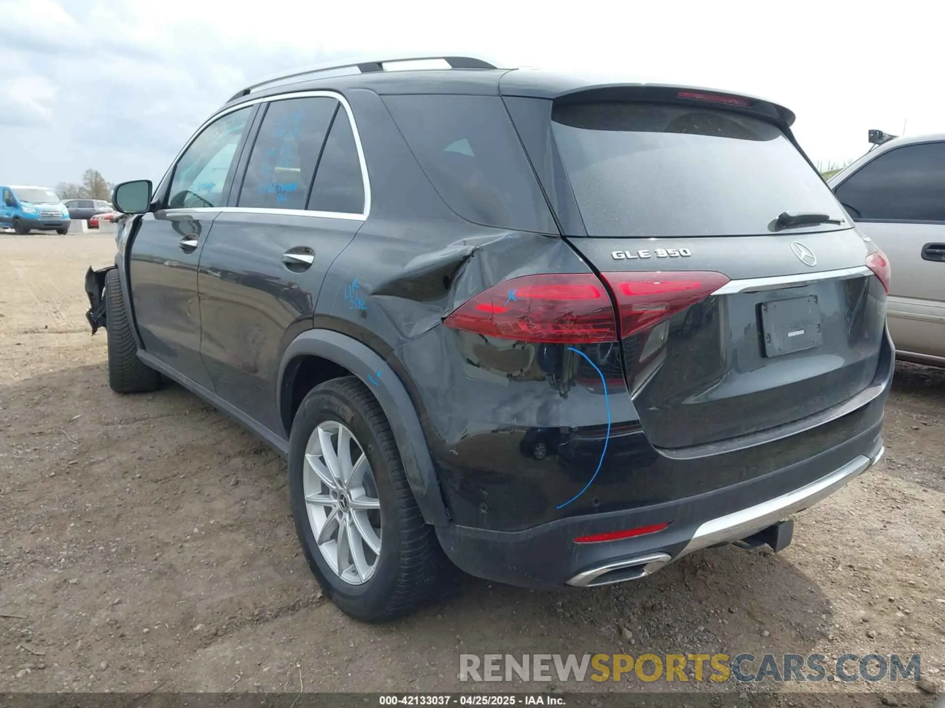 3 Фотография поврежденного автомобиля 4JGFB4FB3RB045757 MERCEDES-BENZ GLE 350 2024