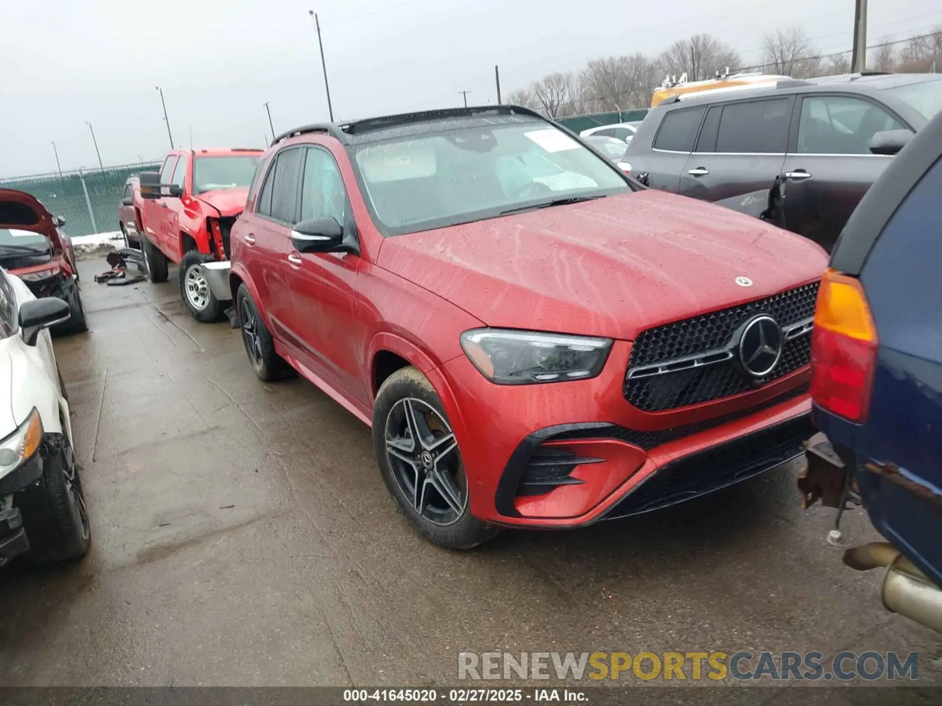 1 Фотография поврежденного автомобиля 4JGFB4FE2SB294017 MERCEDES-BENZ GLE 350 2025