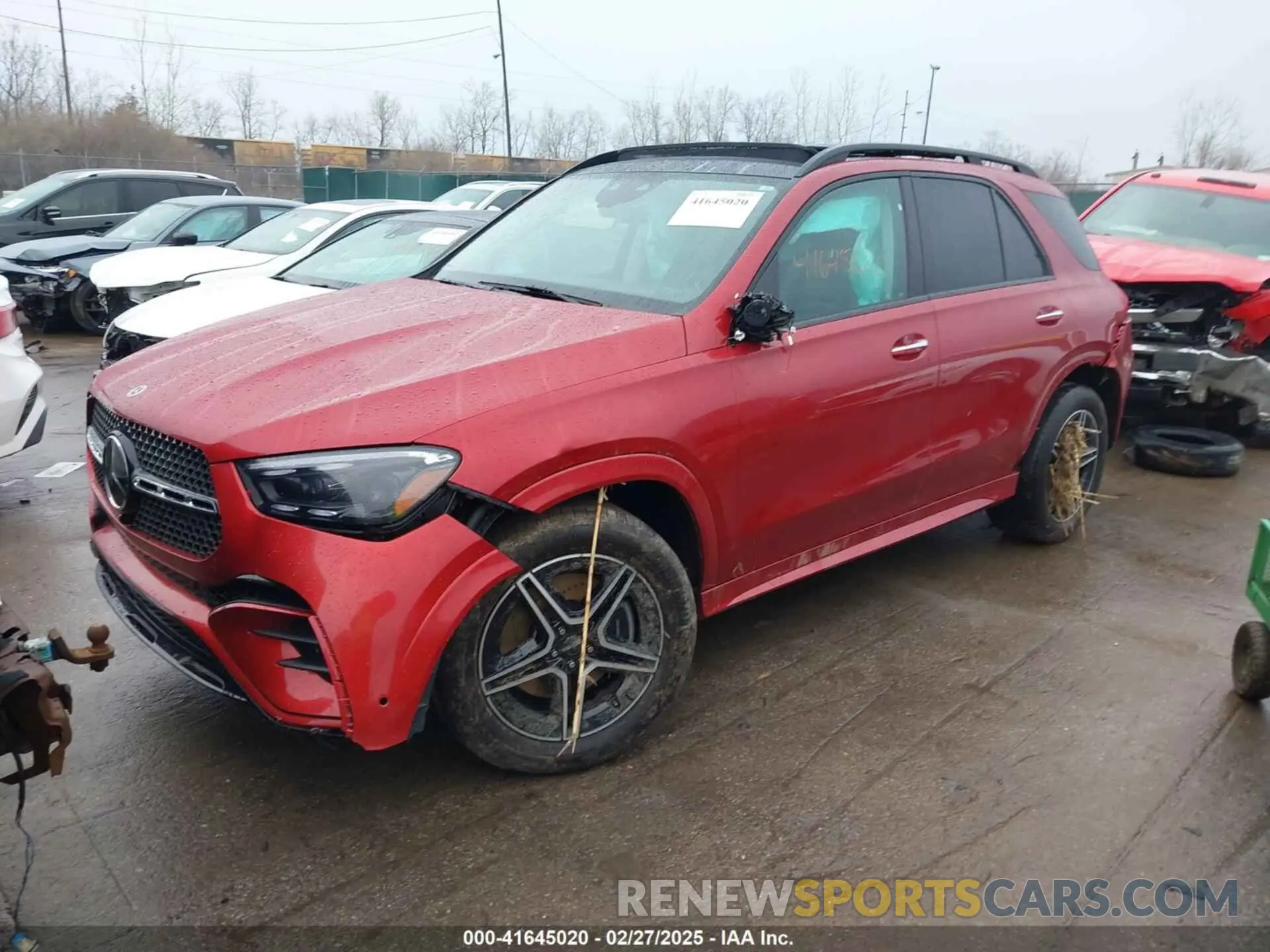 2 Фотография поврежденного автомобиля 4JGFB4FE2SB294017 MERCEDES-BENZ GLE 350 2025