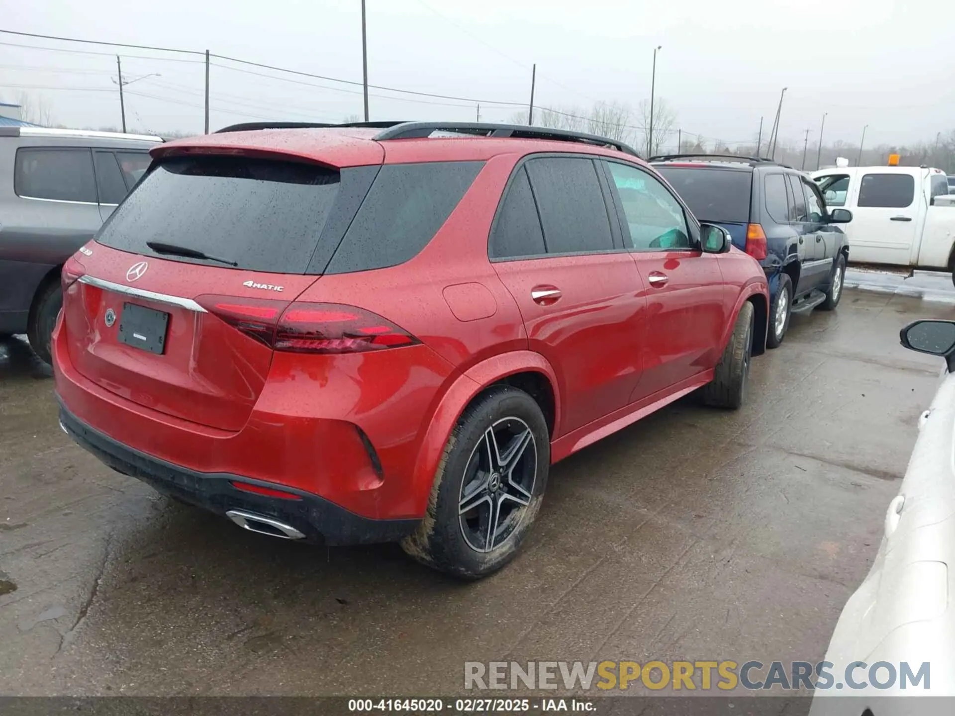 4 Фотография поврежденного автомобиля 4JGFB4FE2SB294017 MERCEDES-BENZ GLE 350 2025